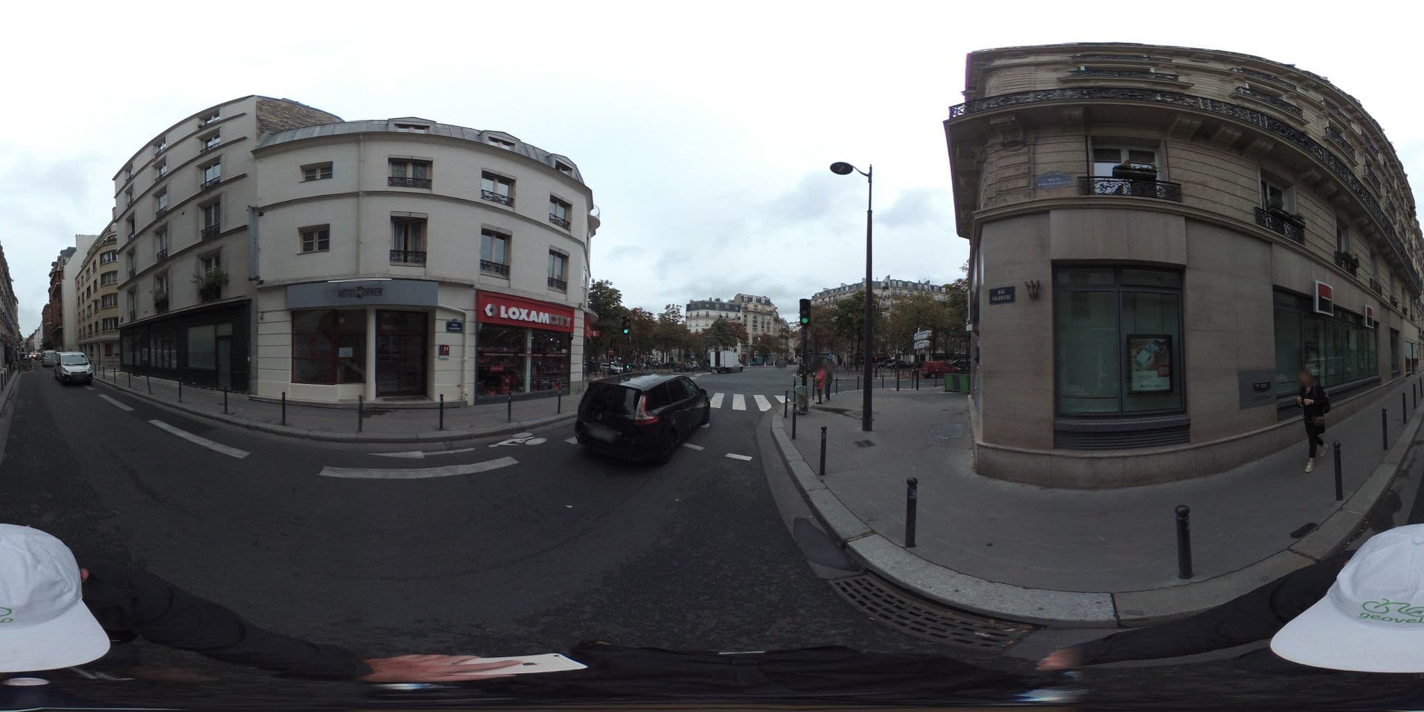 Street view near Hôtel Korner, Paris 15 Vaugirard — © geovelo (CC BY-SA · Mapillary)
