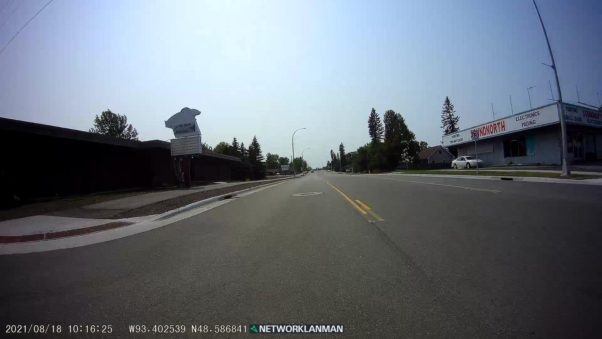 Street view near Spot Supper Club Firehouse, International Falls — © networklanman (CC BY-SA · Mapillary)
