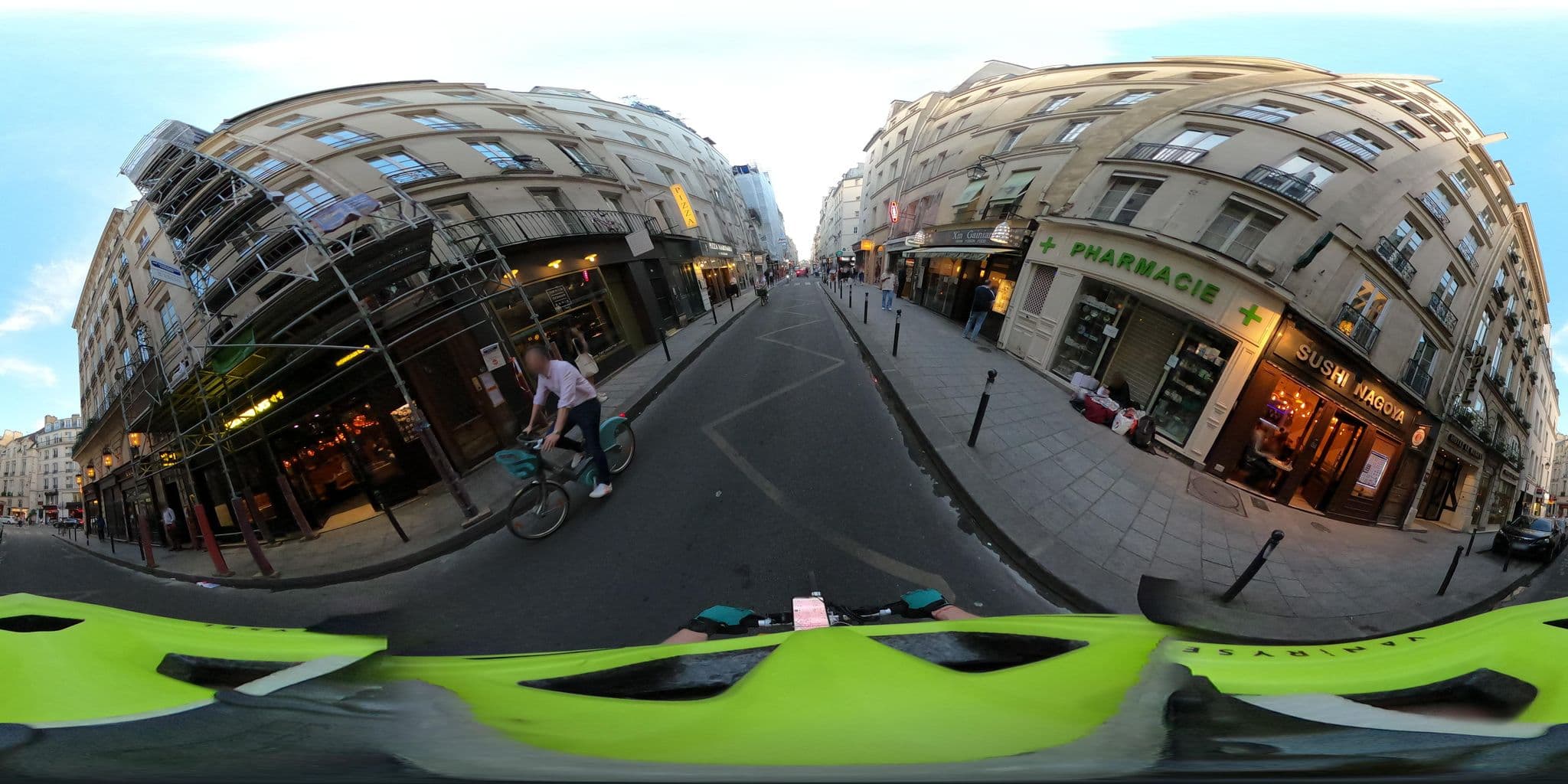 Street view near Hôtel Le Régent, Paris 01 Louvre — © Stefdegreef (CC BY-SA · Mapillary)