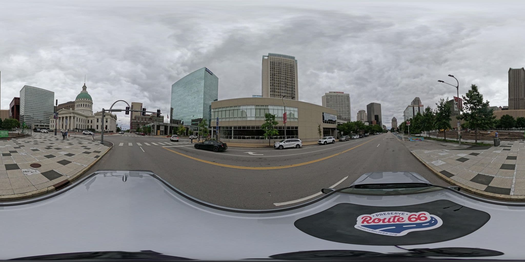 Street view near Marriott-St Louis Pav Downtown, St. Louis — © nthp_gis (CC BY-SA · Mapillary)