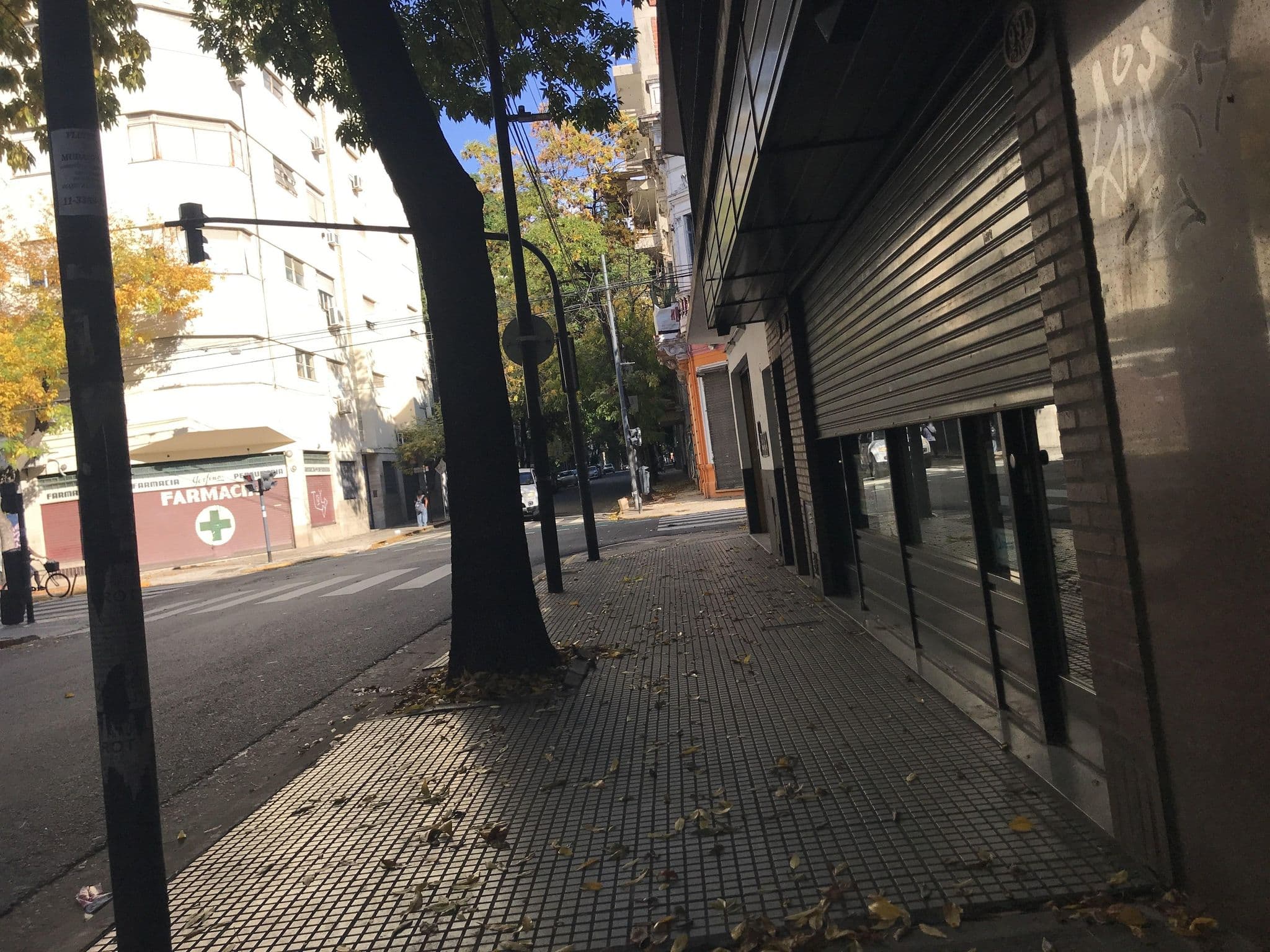 Street view near Carlos Primero, Buenos Aires