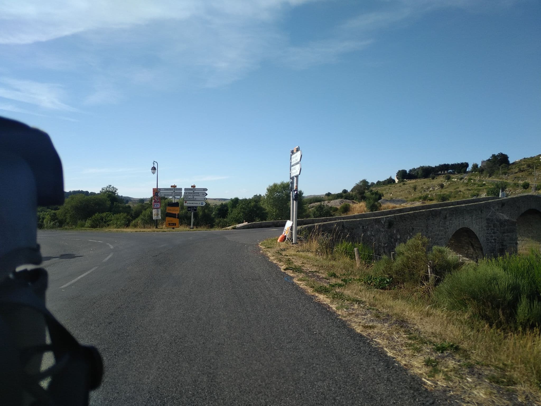 Street view near Hôtel Restaurant Le Relais de l'Aubrac, Laguiole — © nomadmapper (CC BY-SA · Mapillary)
