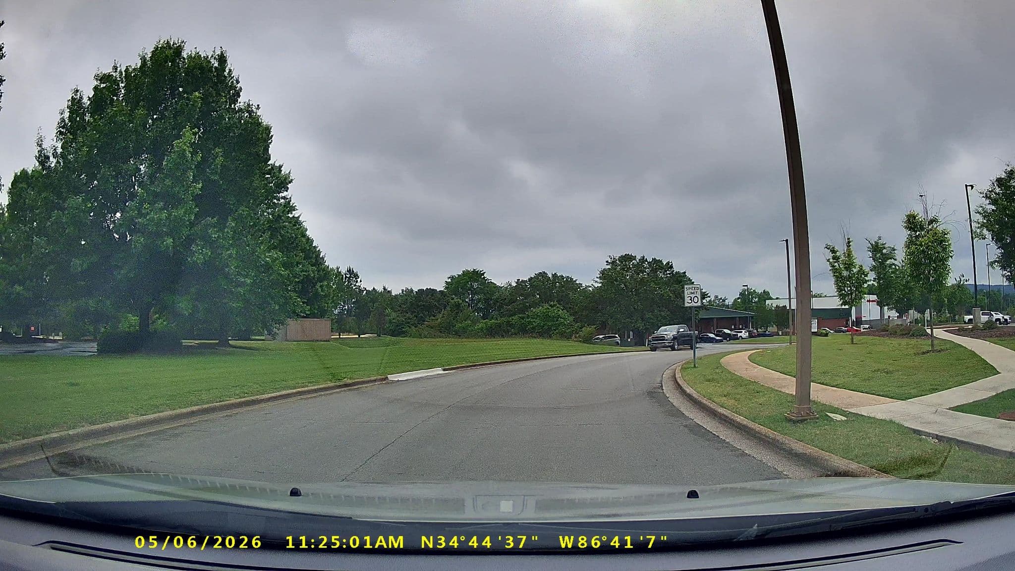 Street view near TwoWeekdom, Redstone Arsenal — © argwx256 (CC BY-SA · Mapillary)
