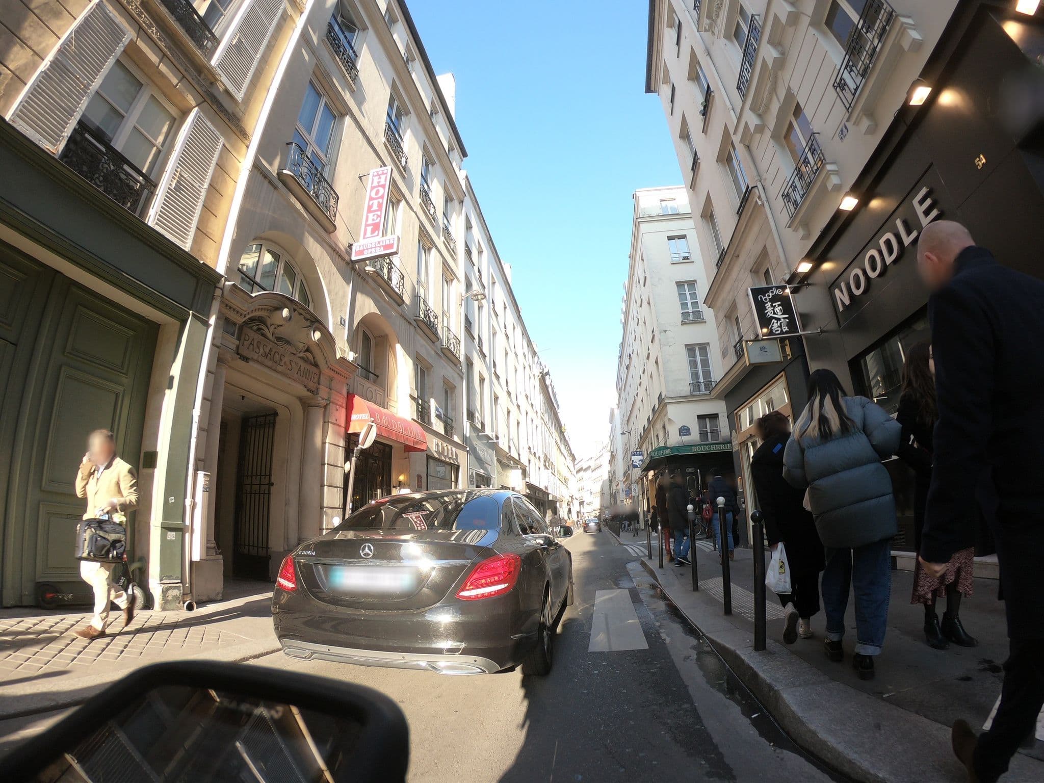 Street view near Baudelaire, Paris 09 Opéra — © htonchia (CC BY-SA · Mapillary)