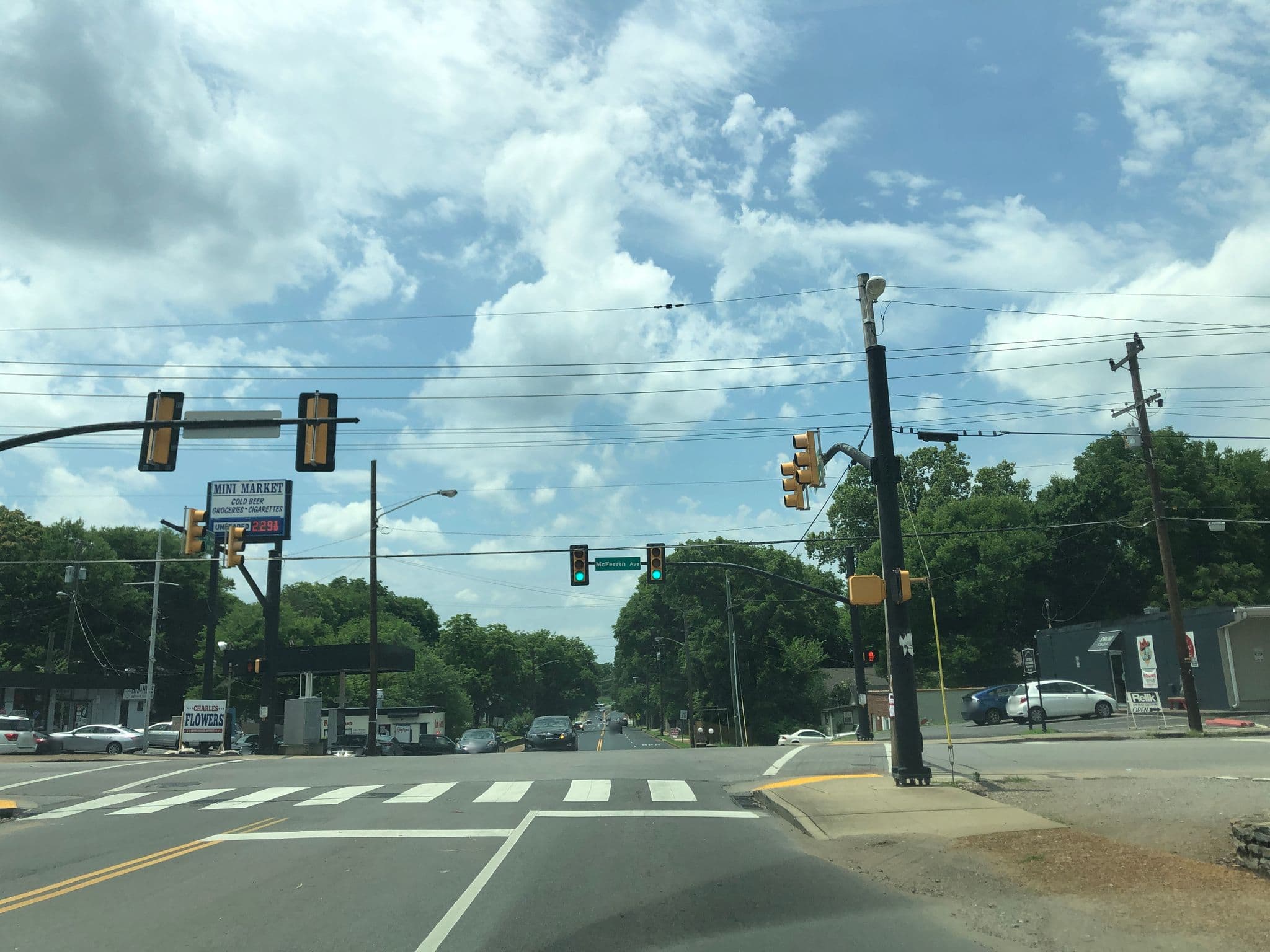 Street view near The In at 4 Points, Nashville — © maxmartilik (CC BY-SA · Mapillary)