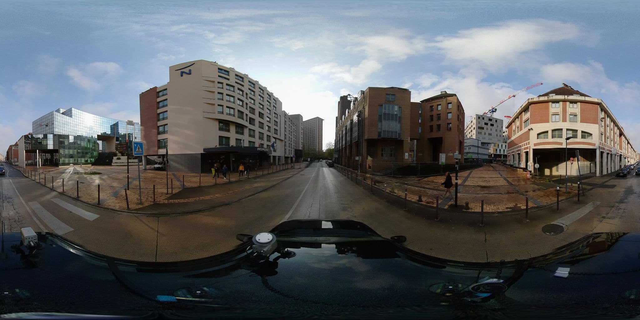 Street view near Novotel Lille Centre Gares, La Madeleine — © meldig (CC BY-SA · Mapillary)