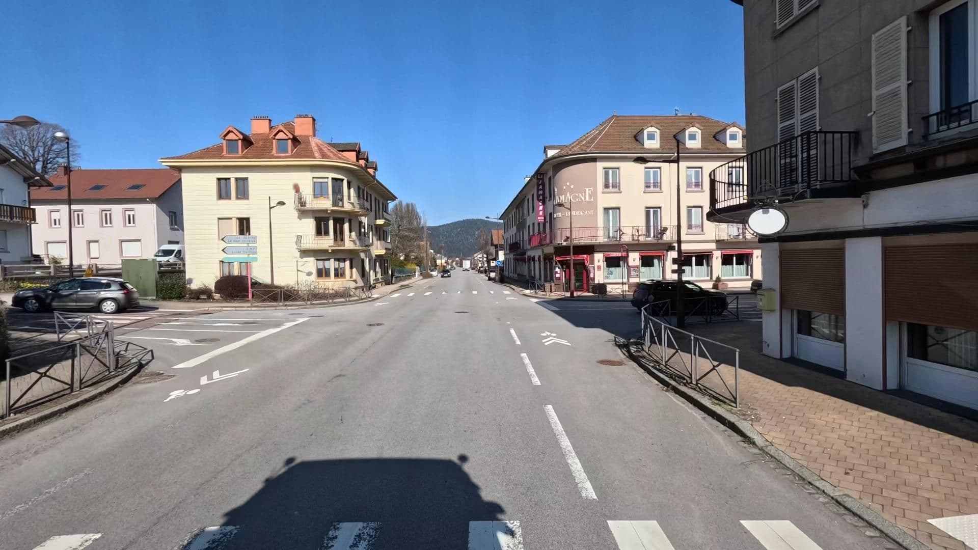Street view near Hôtel Restaurant La Jamagne, Gérardmer — © bct (CC BY-SA · Mapillary)