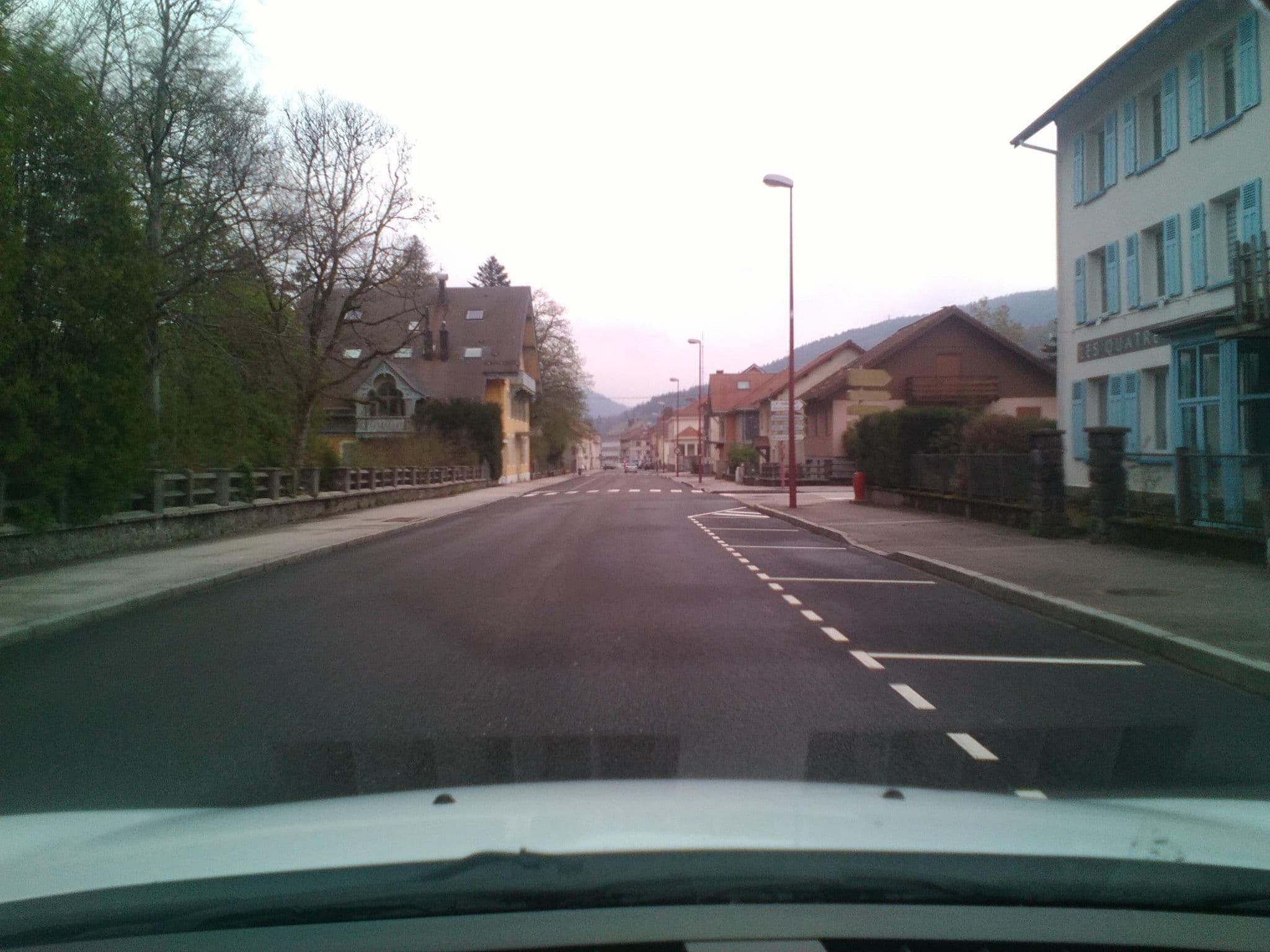 Street view near Hôtel Gérard d'Alsace, Gérardmer — © blup (CC BY-SA · Mapillary)