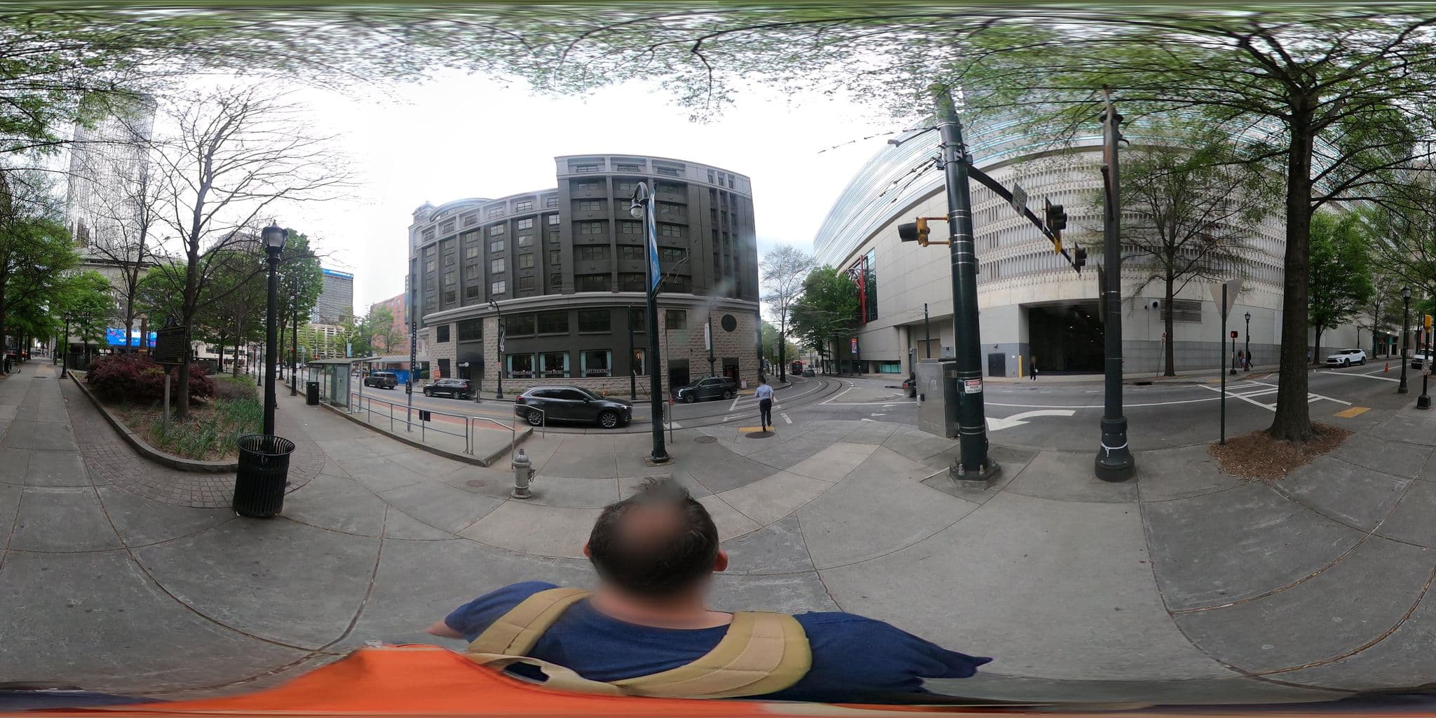 Street view near DoubleTree by Hilton, Atlanta — © geocruizer (CC BY-SA · Mapillary)