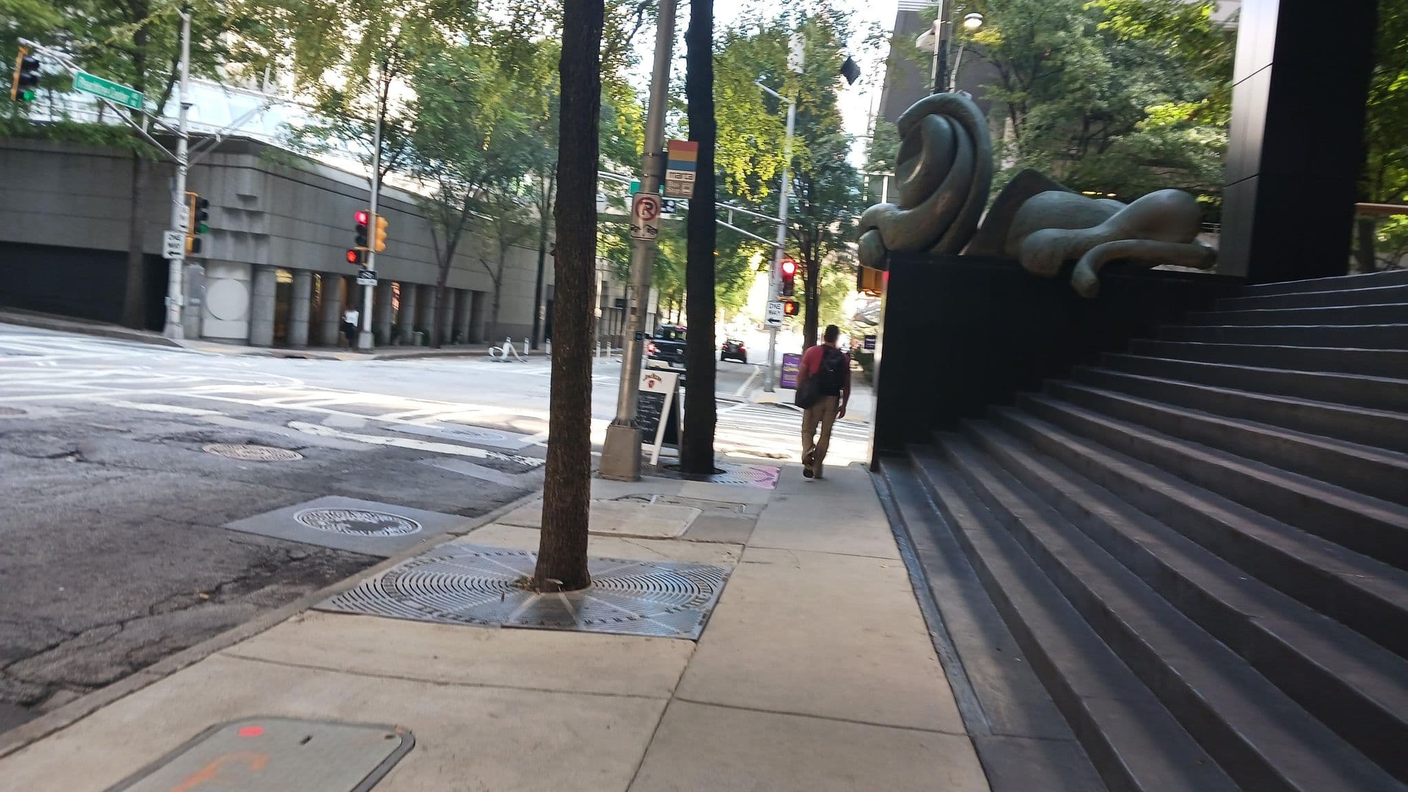 Street view near legends shuttle, Atlanta — © SydneyIStroud (CC BY-SA · Mapillary)