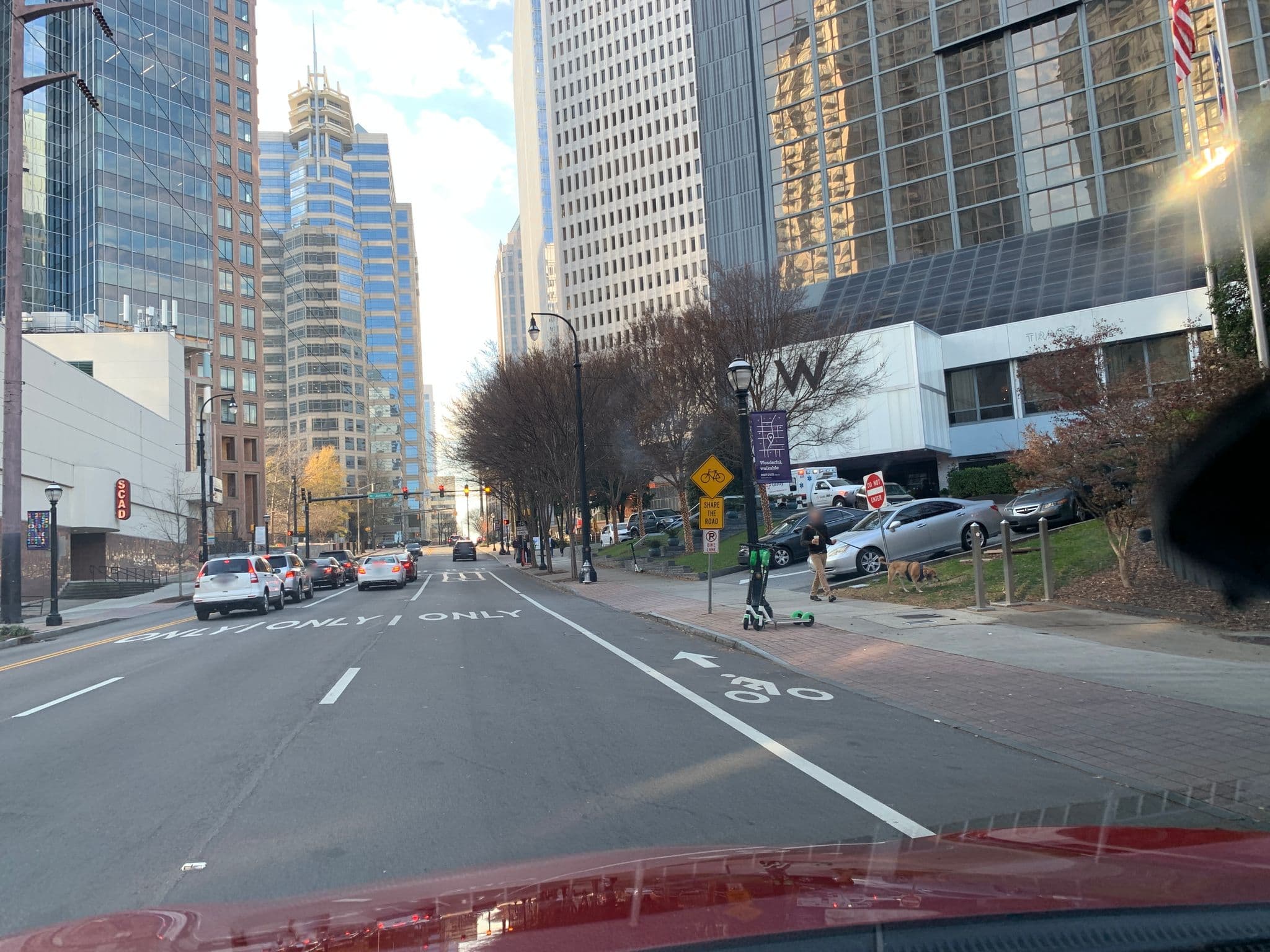 Street view near The Green Room, Atlanta — © deirdreedsign (CC BY-SA · Mapillary)
