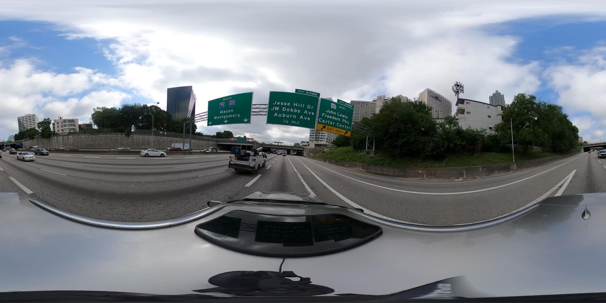 Street view near Hilton Grand Ballroom East, Atlanta — © maxolasersquad (CC BY-SA · Mapillary)