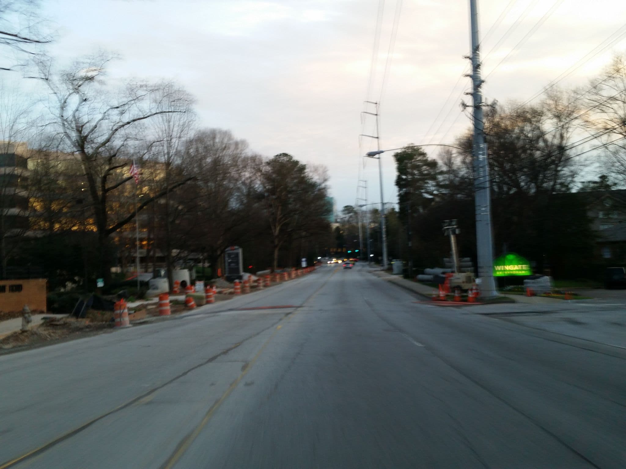 Street view near Wingate by Wyndham Atlanta/Buckhead, Brookhaven — © jackdripper (CC BY-SA · Mapillary)