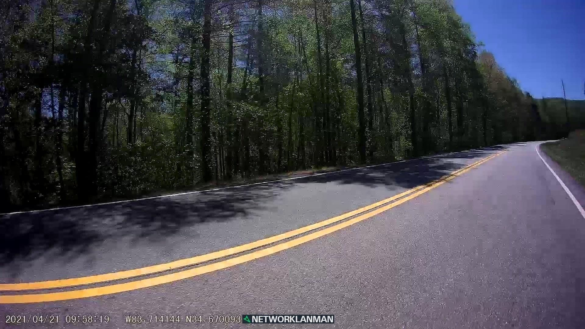 Street view near Rustic Cabin From Hell, Clarkesville — © networklanman (CC BY-SA · Mapillary)
