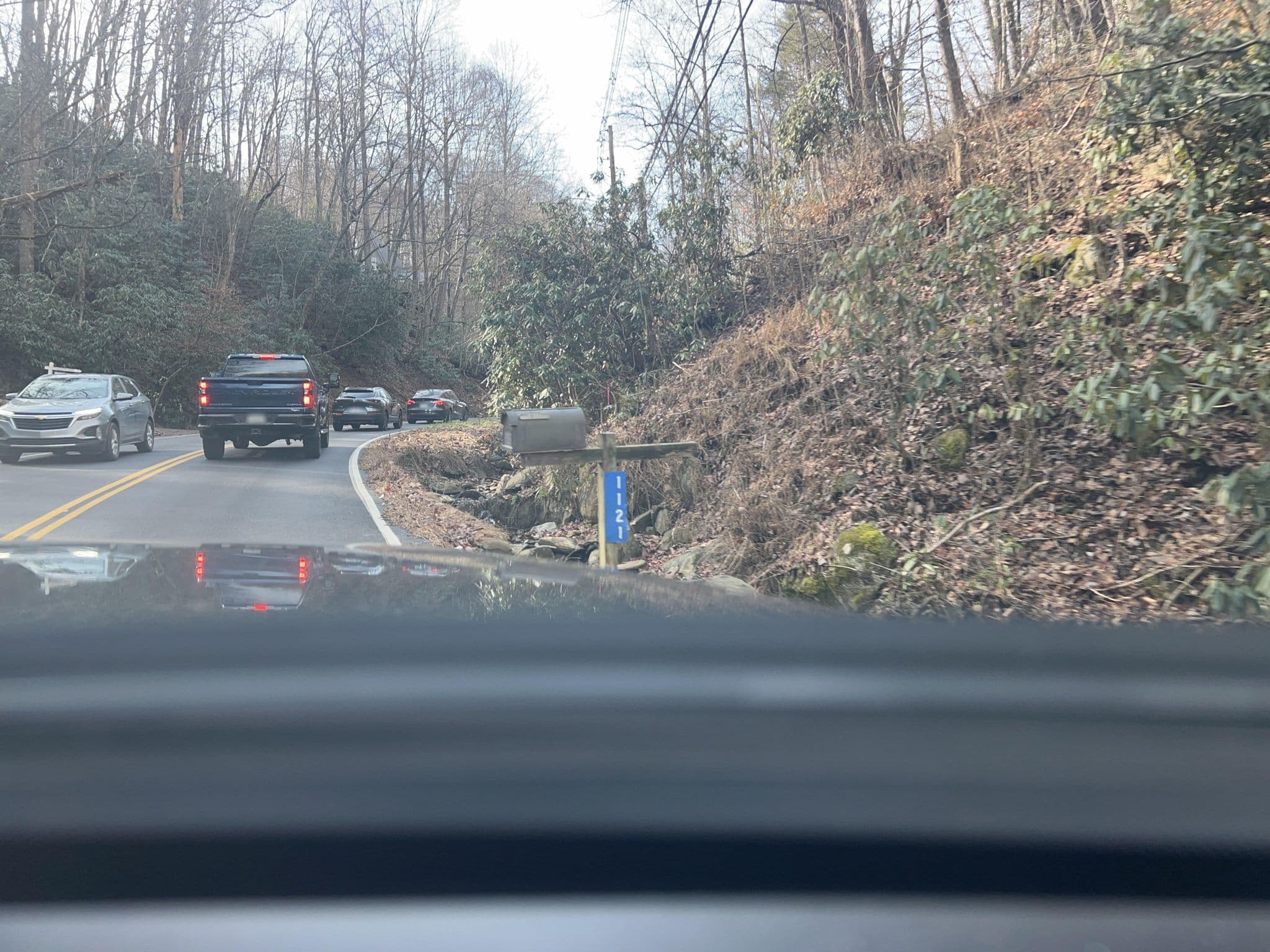 Street view near Woody Hill Cabin, Gatlinburg — © cubanoboi (CC BY-SA · Mapillary)