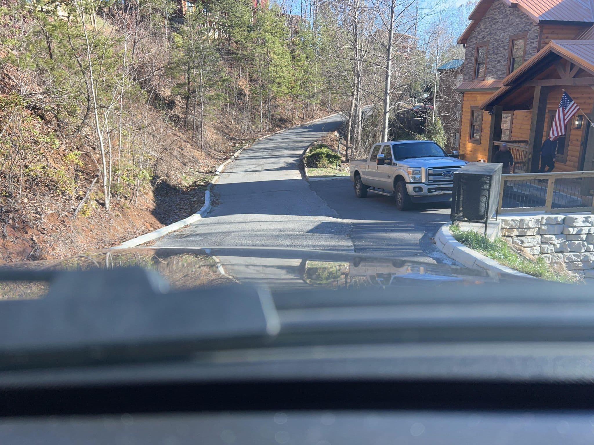 Street view near Together Forever Cabin, Gatlinburg — © cubanoboi (CC BY-SA · Mapillary)