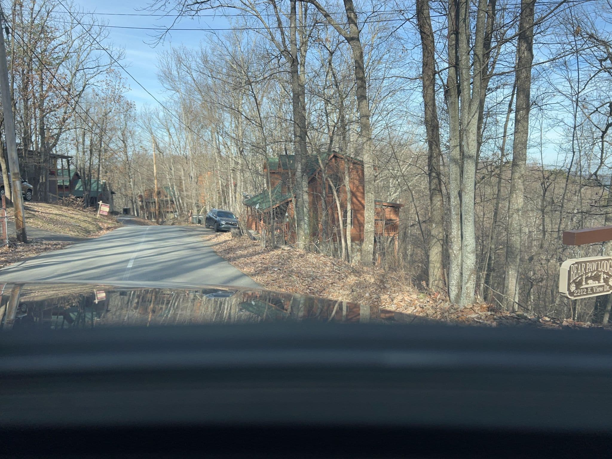 Street view near Forbidden Pleasures Cabin, Gatlinburg — © cubanoboi (CC BY-SA · Mapillary)