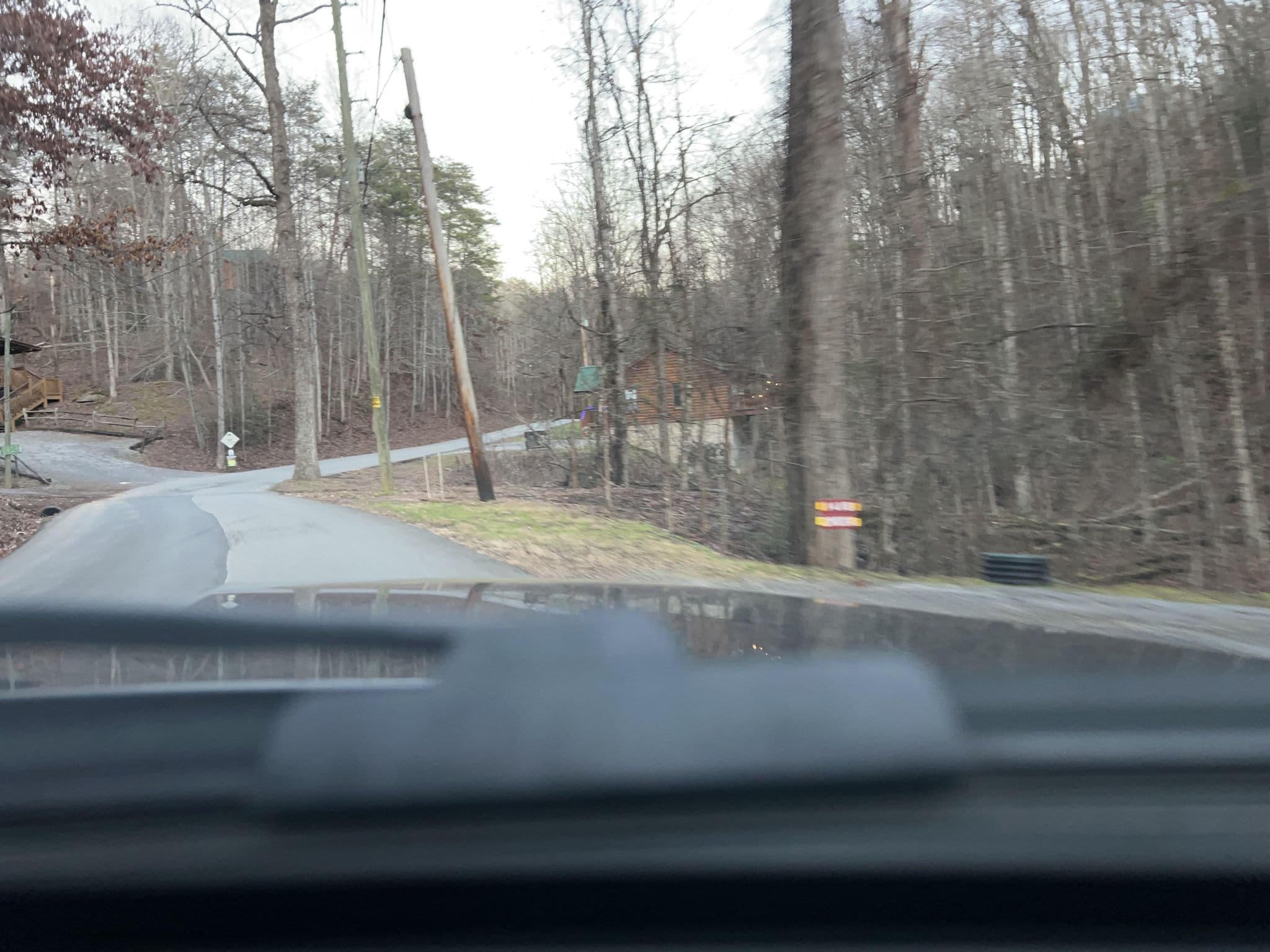 Street view near Away From It All rental cabin, Gatlinburg — © cubanoboi (CC BY-SA · Mapillary)