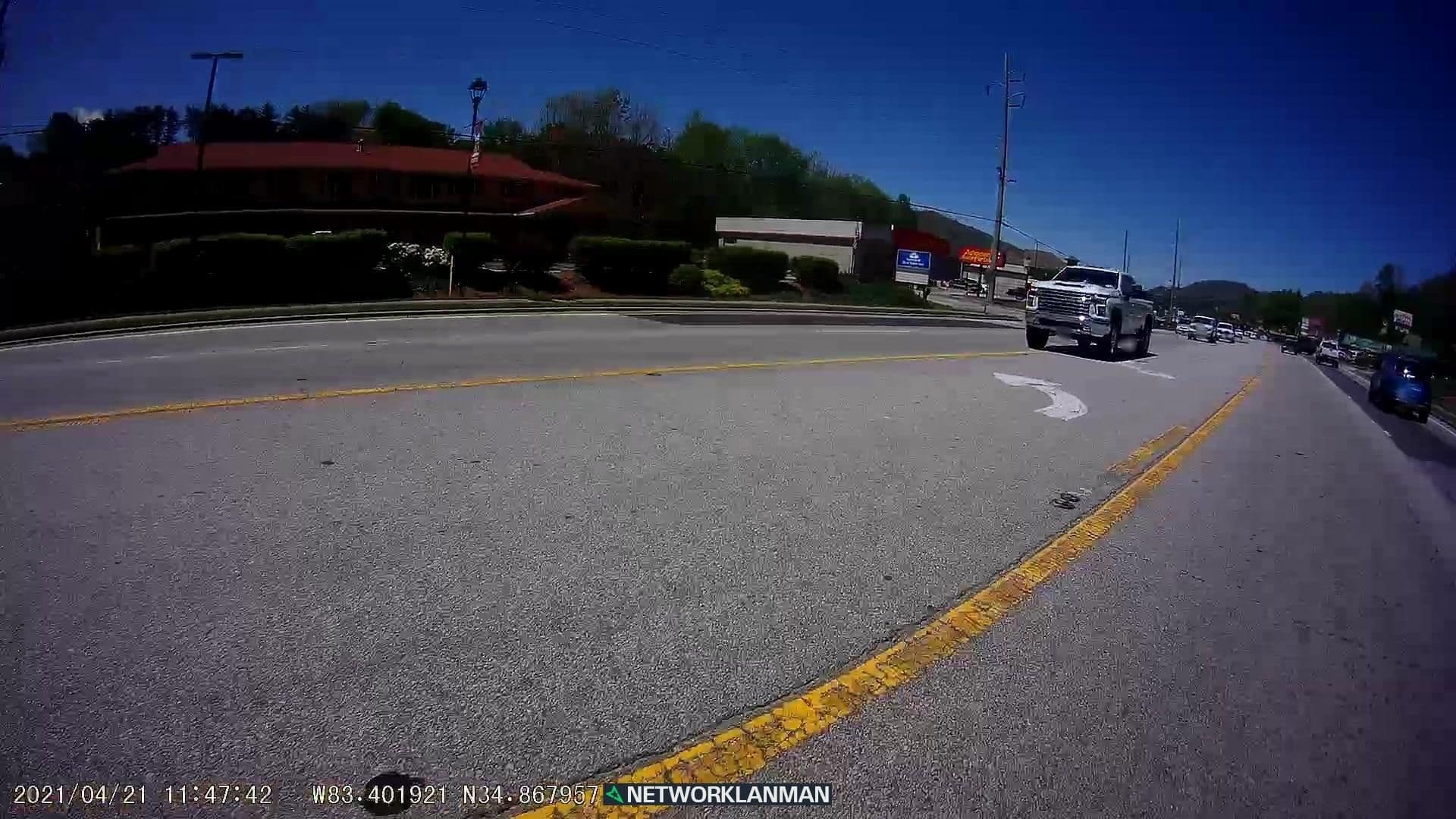Street view near Americas Best Value Inn Clayton, Clarkesville — © networklanman (CC BY-SA · Mapillary)