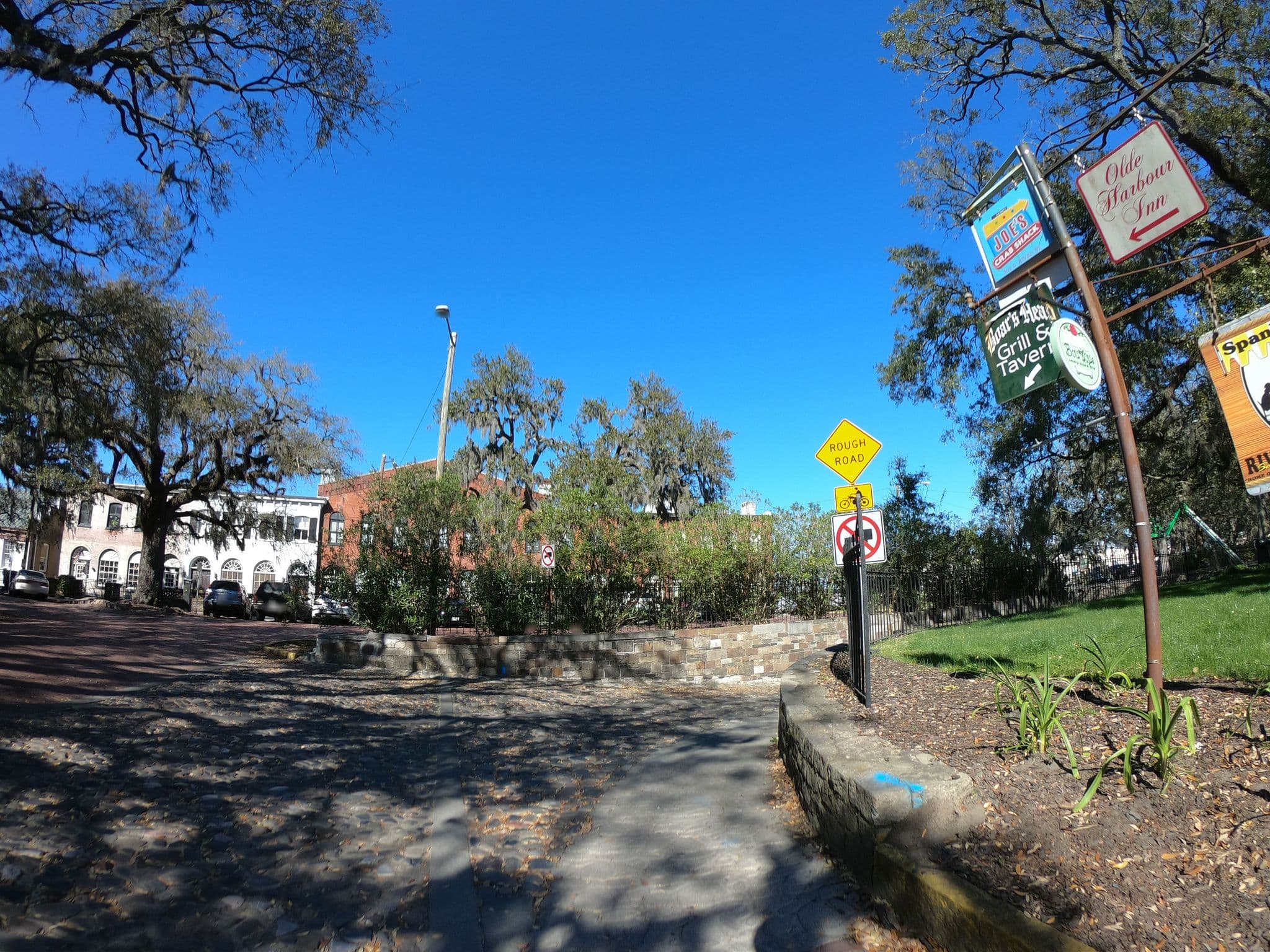Street view near Bay St. Airbnb, Savannah — © roadgeek_md99 (CC BY-SA · Mapillary)