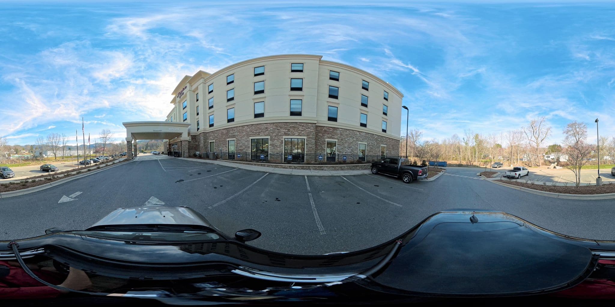 Street view near Hampton Inn by Hilton, Black Mountain — © SugarFreePro (CC BY-SA · Mapillary)