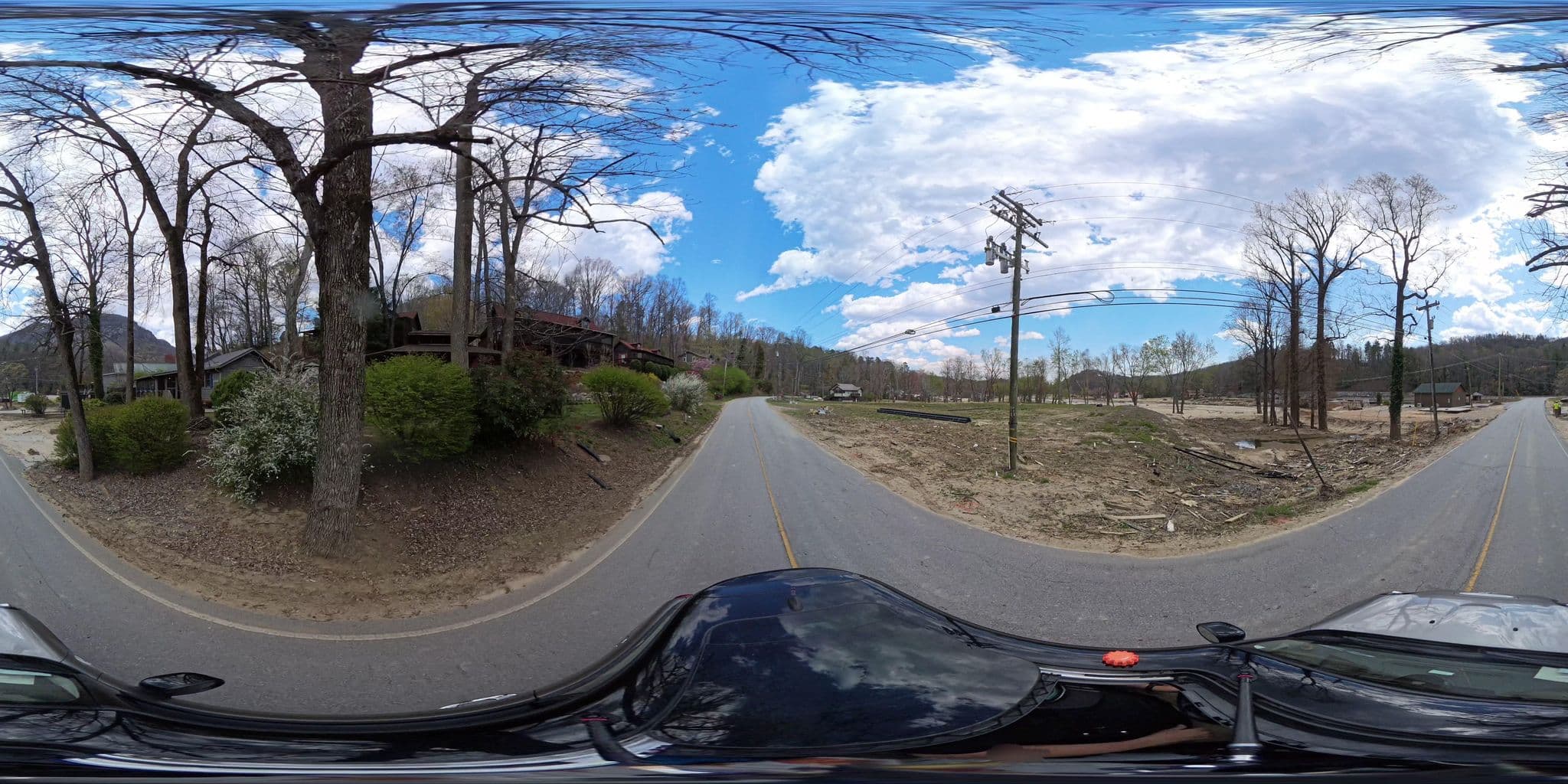 Street view near Four Seasons Cottages & Cabins, Lake Lure — © SugarFreePro (CC BY-SA · Mapillary)