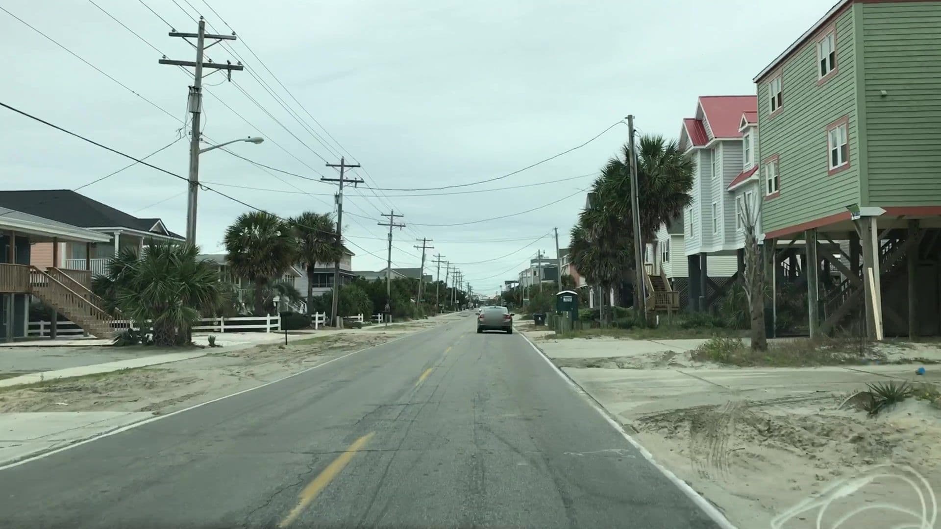 Street view near Rowe's Beach House, Surfside Beach — © lvl5 (CC BY-SA · Mapillary)
