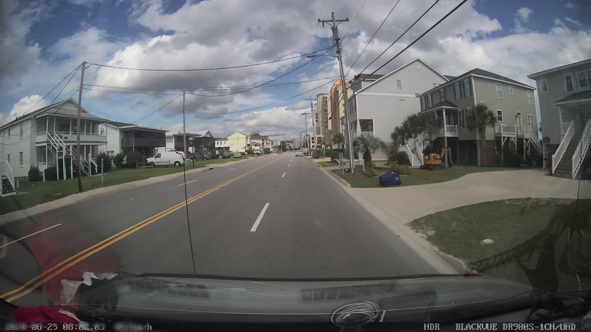 Street view near Burch House (Elliott Beach Rentals), North Myrtle Beach — © jbthemilker (CC BY-SA · Mapillary)