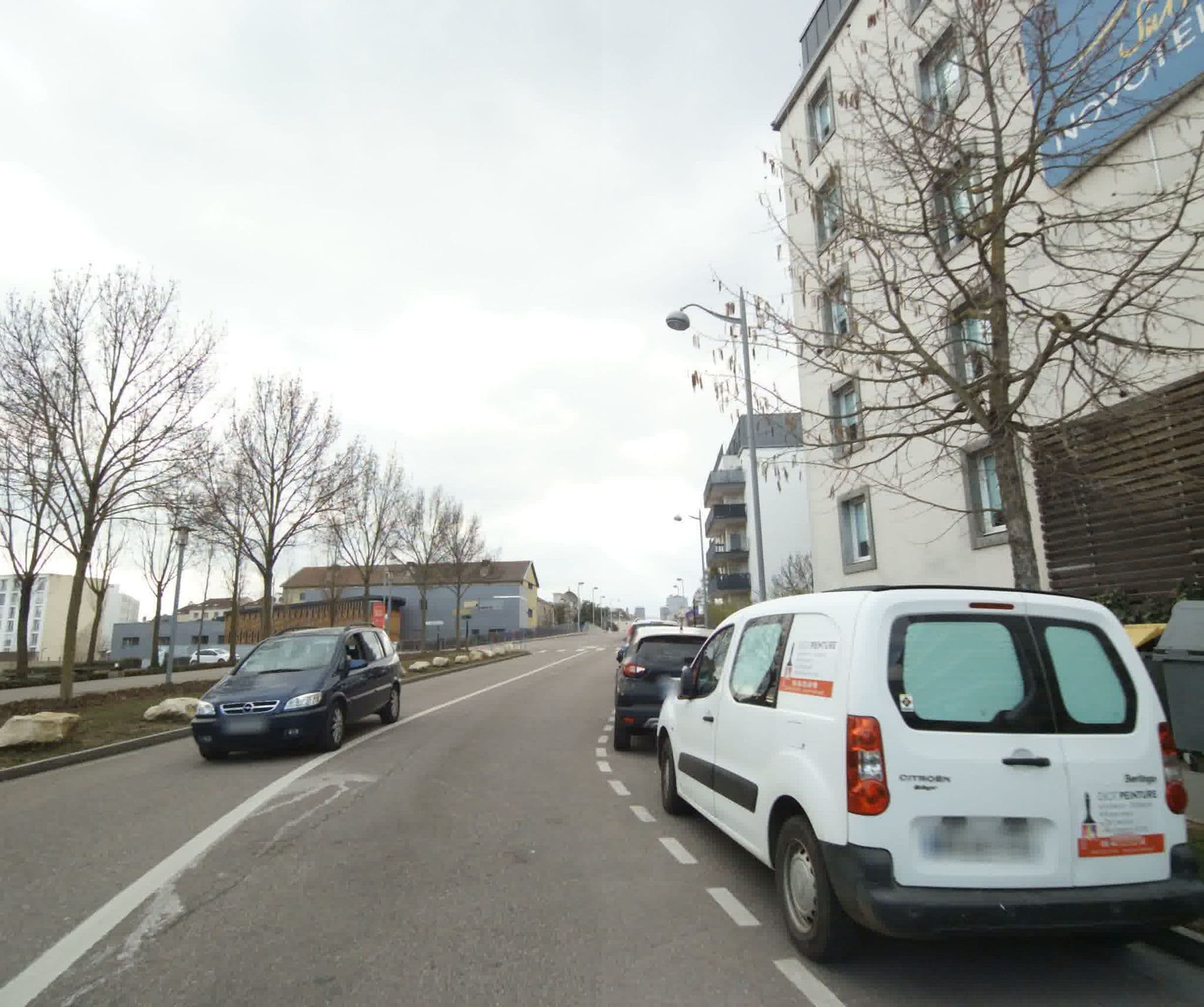 Street view near Ibis Budget Nancy Centre, Nancy — © sogefi (CC BY-SA · Mapillary)