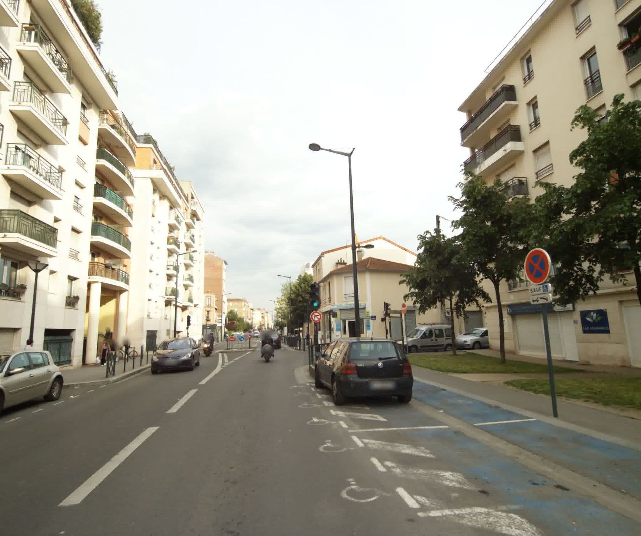 Street view near Beauséjour Montmartre, Paris 17 Batignolles-Monceau — © sogefi (CC BY-SA · Mapillary)