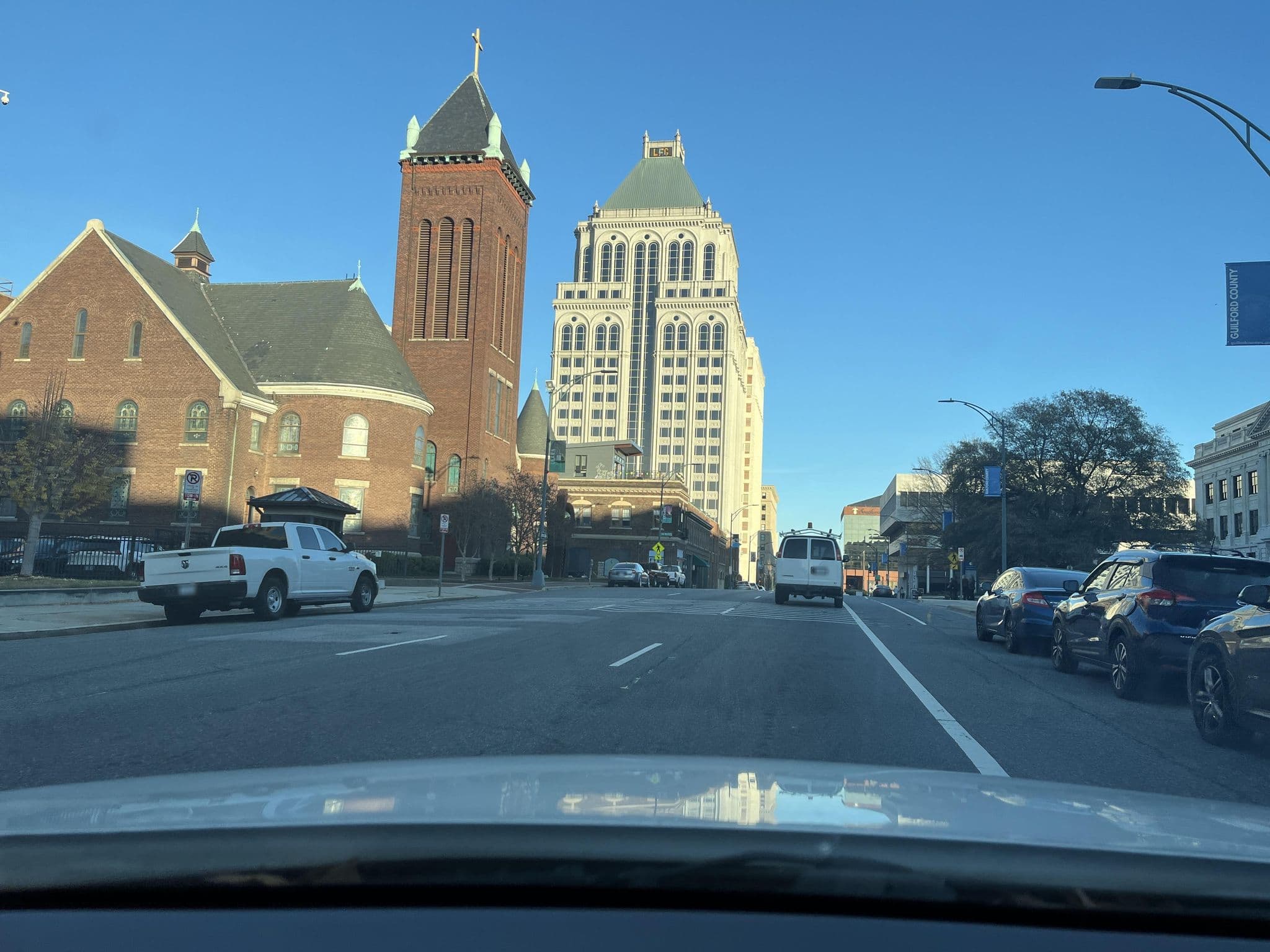 Street view near holiday inn express greensboro nc, Greensboro — © fkabrad (CC BY-SA · Mapillary)