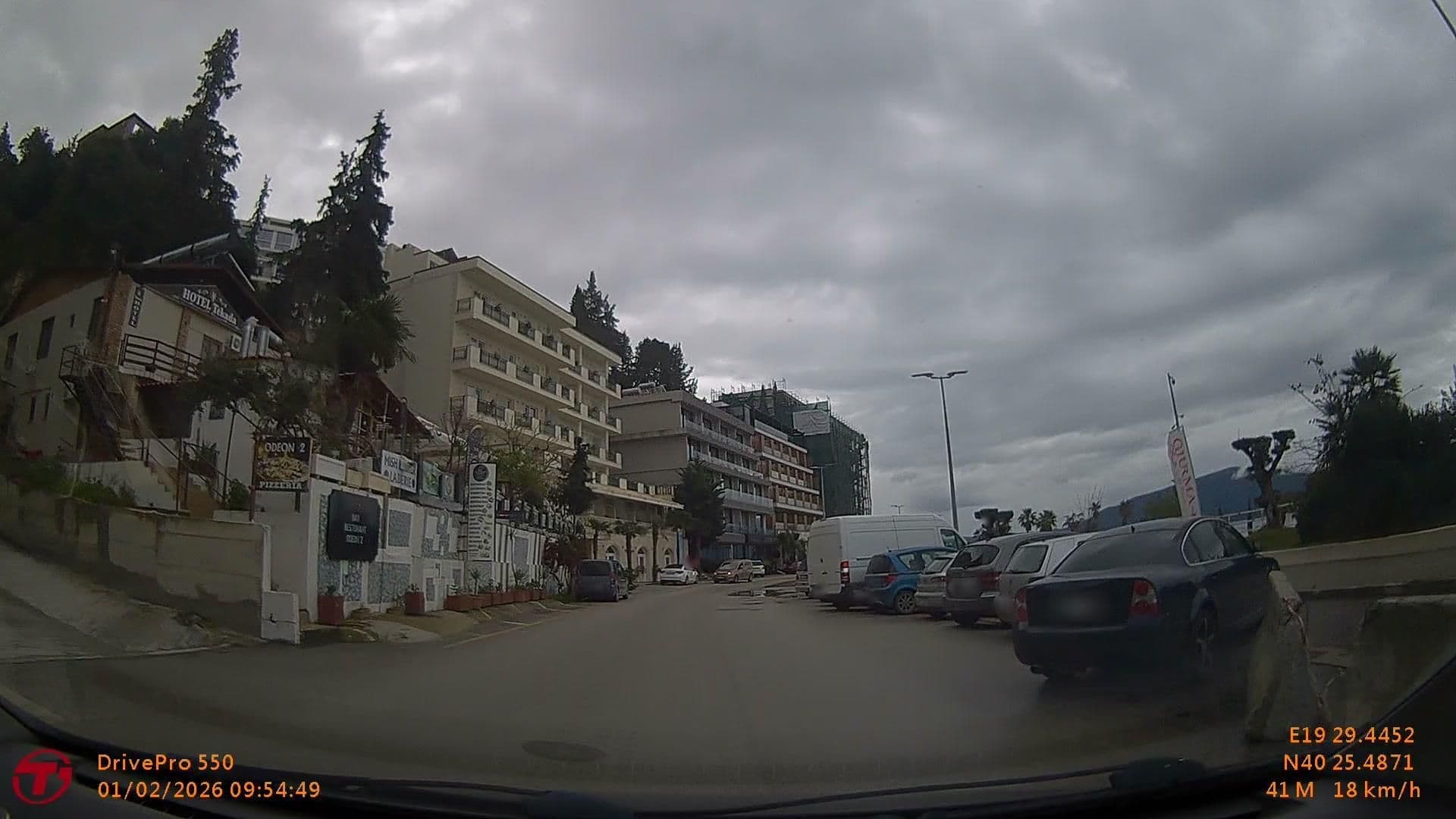Street view near Hotel Vlora Priam, Vlorë — © denisju_osm (CC BY-SA · Mapillary)
