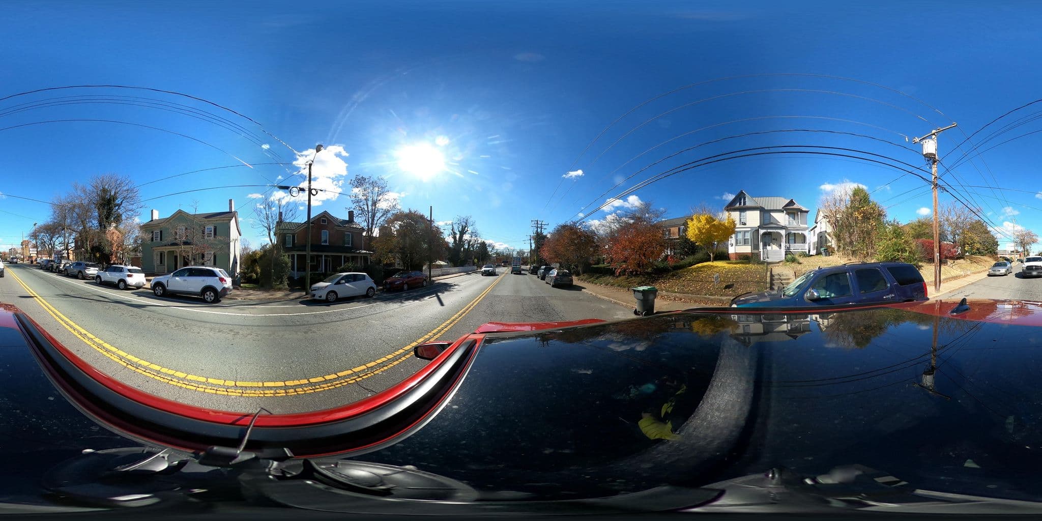 Street view near Leathers-Snyders Bed & Breakfast, Charlottesville — © quickness805 (CC BY-SA · Mapillary)