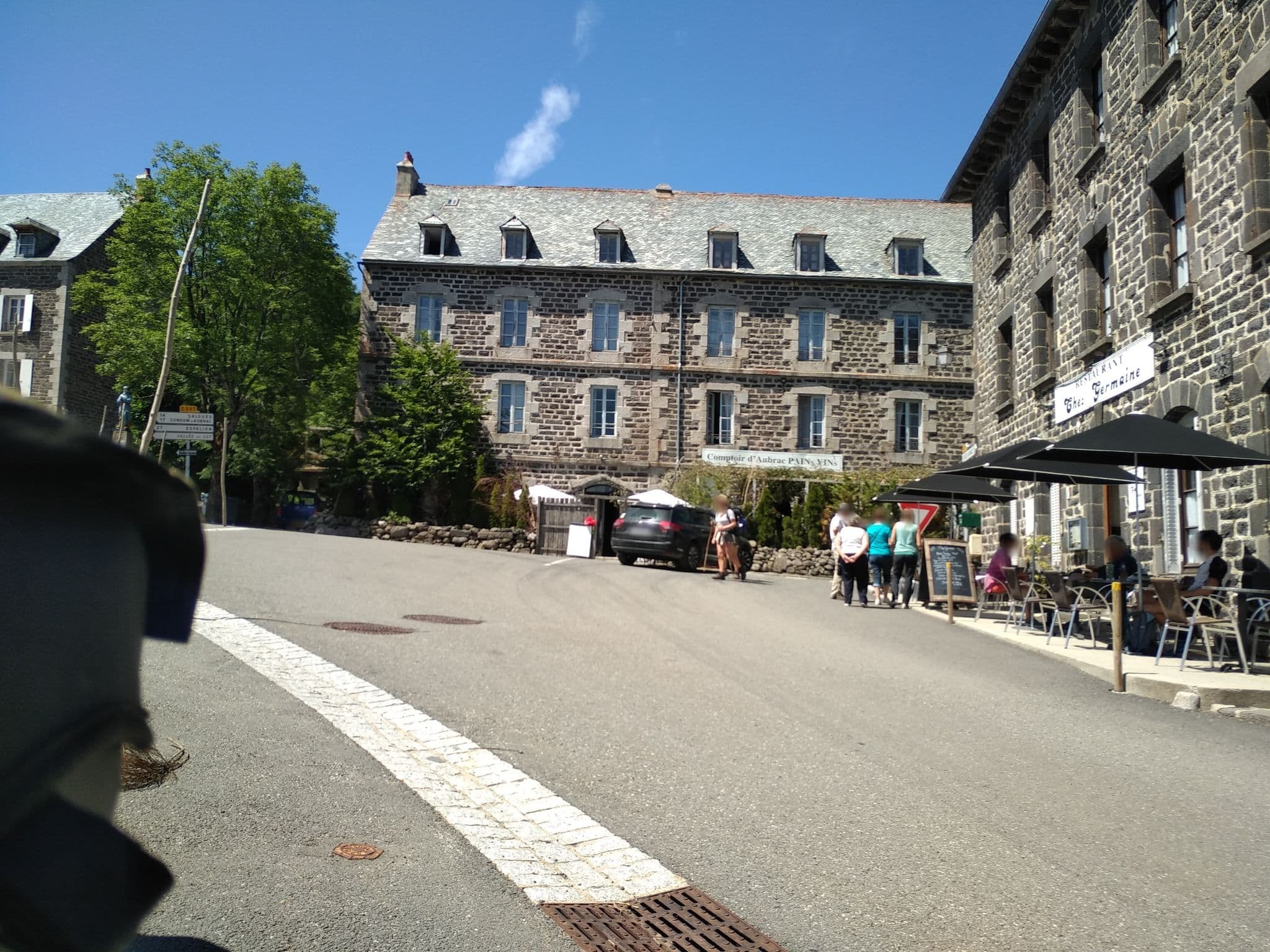 Street view near L'Annexe d'Aubrac, Laguiole — © nomadmapper (CC BY-SA · Mapillary)
