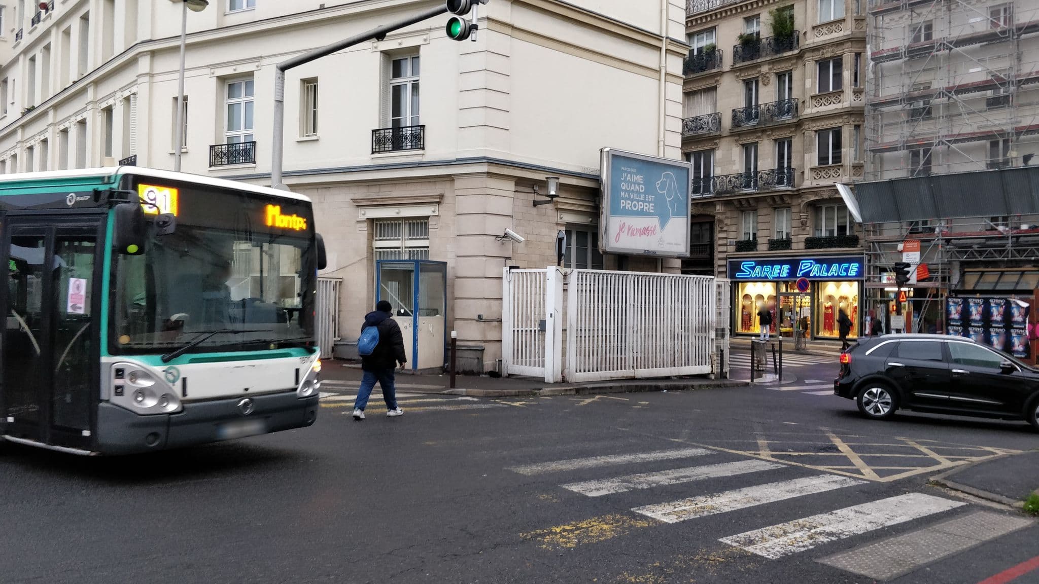 Street view near Résidence Orfea Paris Magenta, Saint-Vincent de Paul — © overflorian (CC BY-SA · Mapillary)