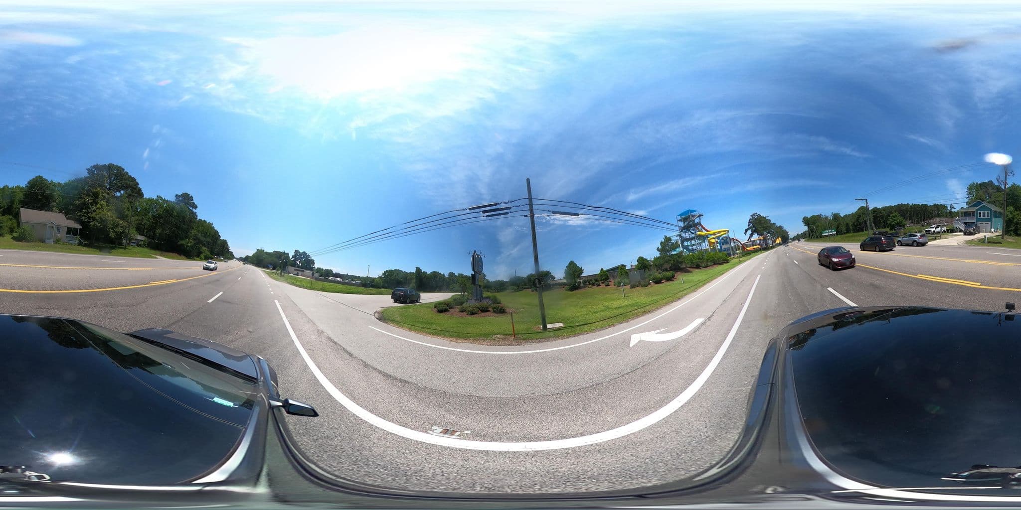 Street view near Beach Memories, Southern Shores — © vorpalblade (CC BY-SA · Mapillary)