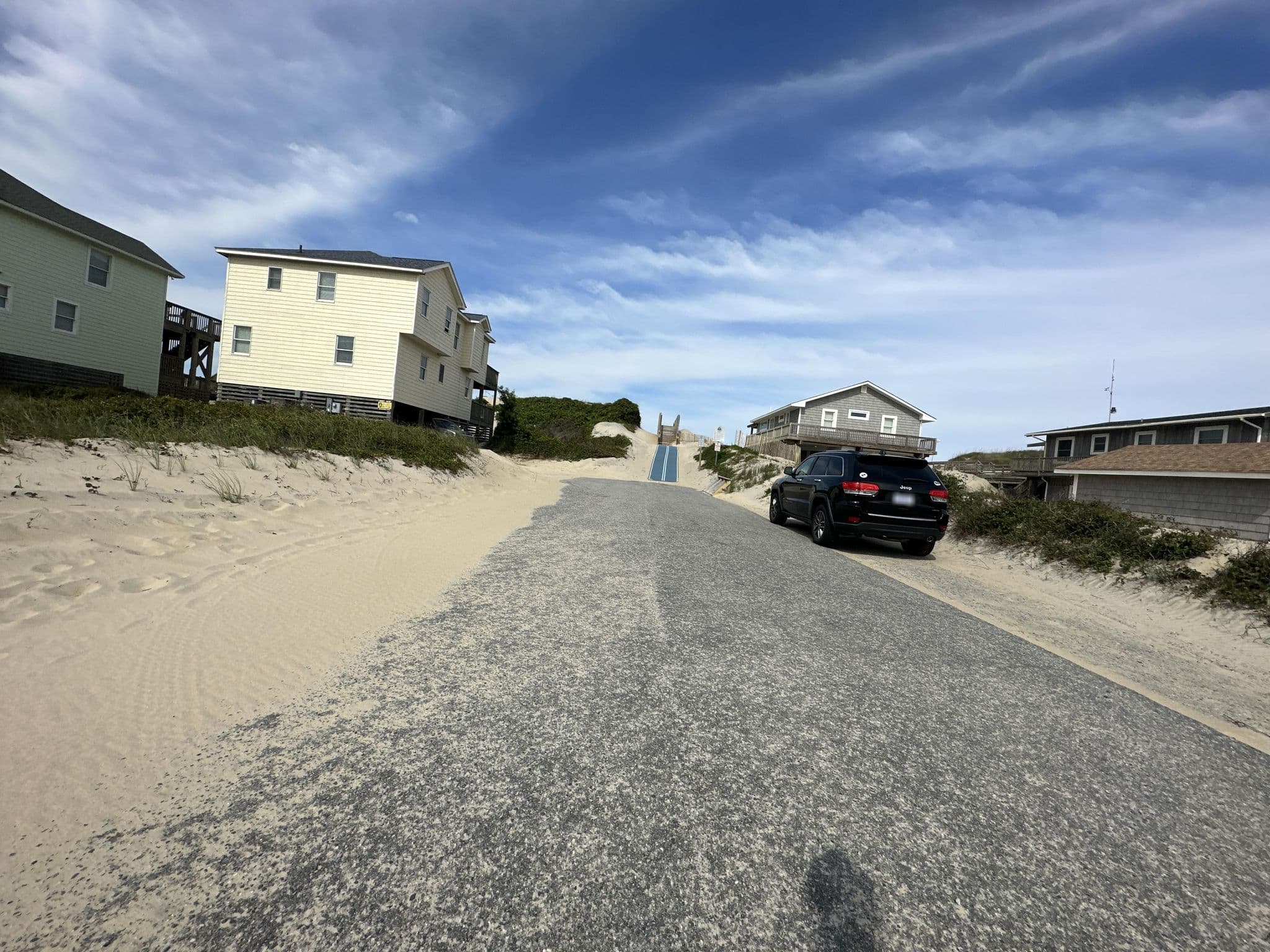 Street view near The Welcome Inn Beach House, Wanchese — © pmfox97 (CC BY-SA · Mapillary)