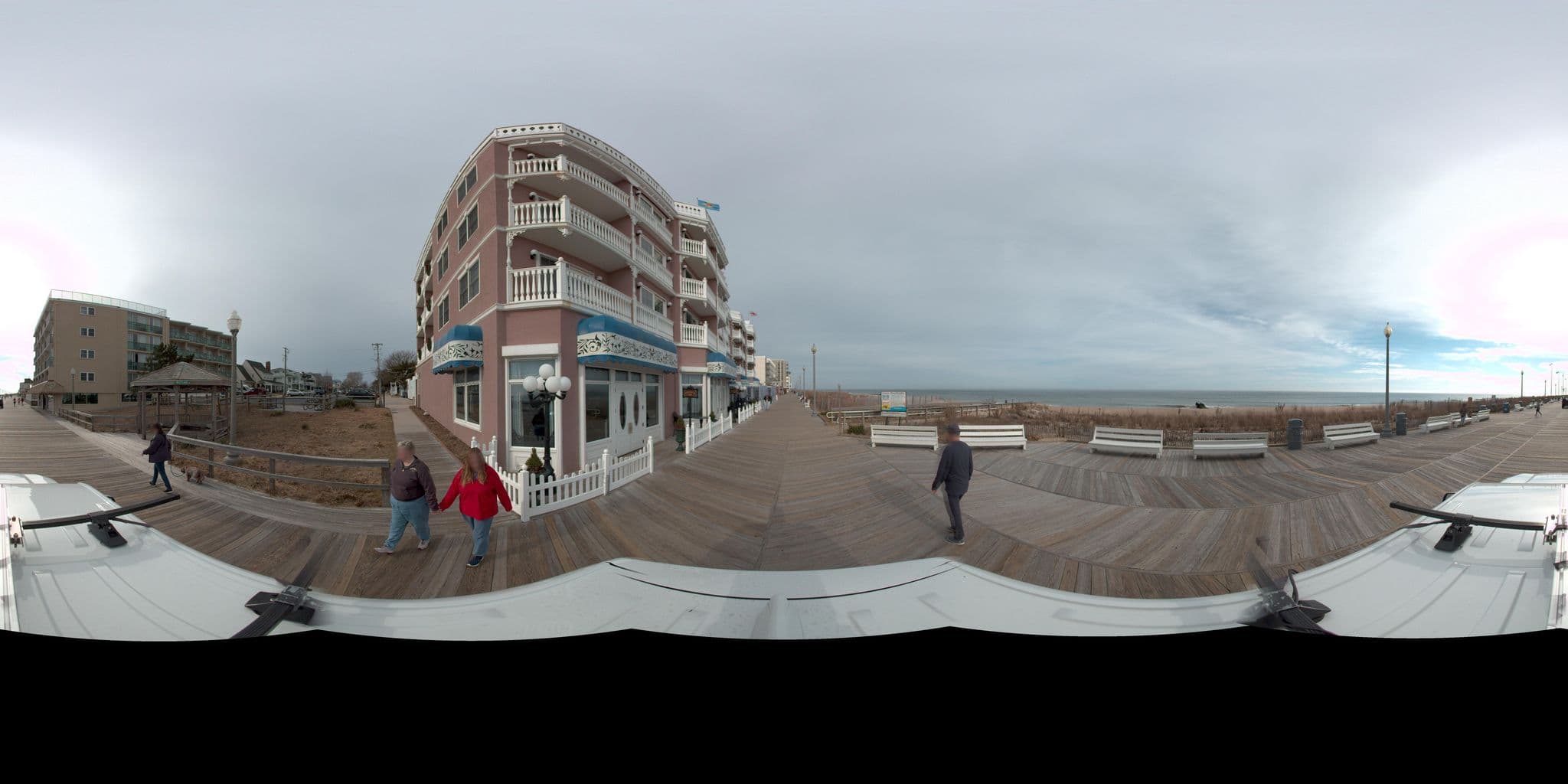 Street view near Boardwalk Plaza Hotel, Rehoboth Beach — © rking (CC BY-SA · Mapillary)
