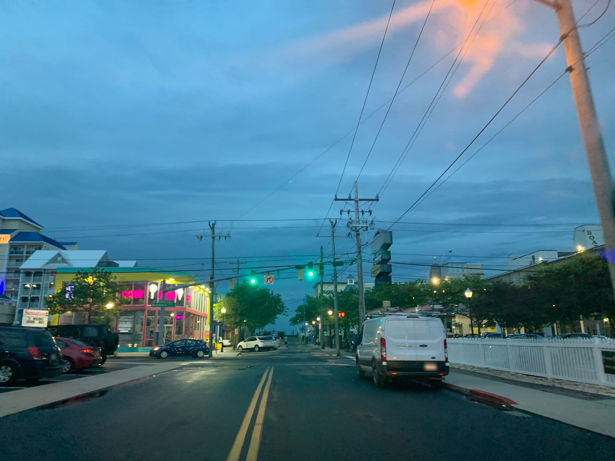 Street view near Sea Breeze Motel, West Ocean City — © mdroads (CC BY-SA · Mapillary)