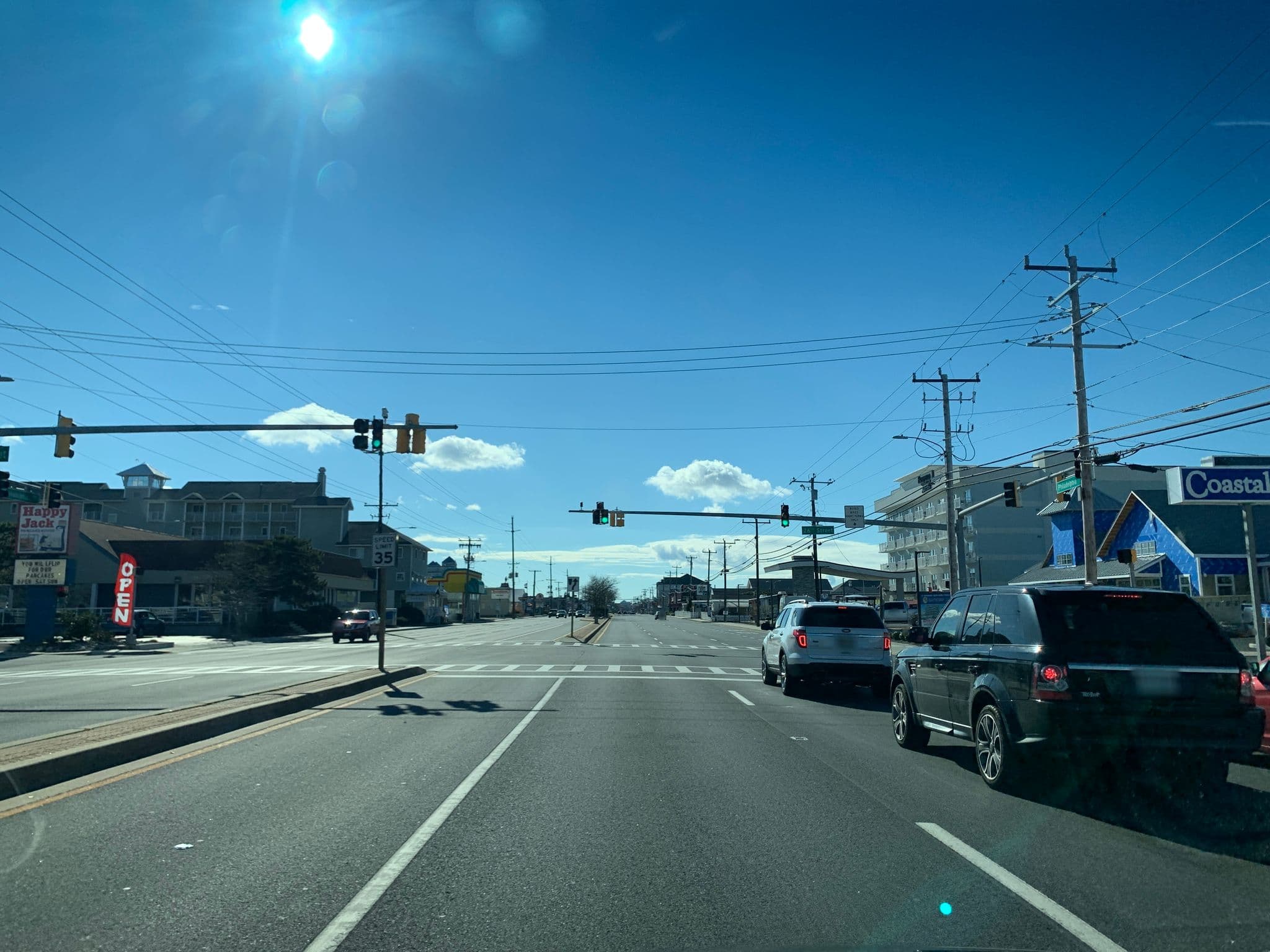 Street view near Coastal Inn, West Ocean City — © mdroads (CC BY-SA · Mapillary)