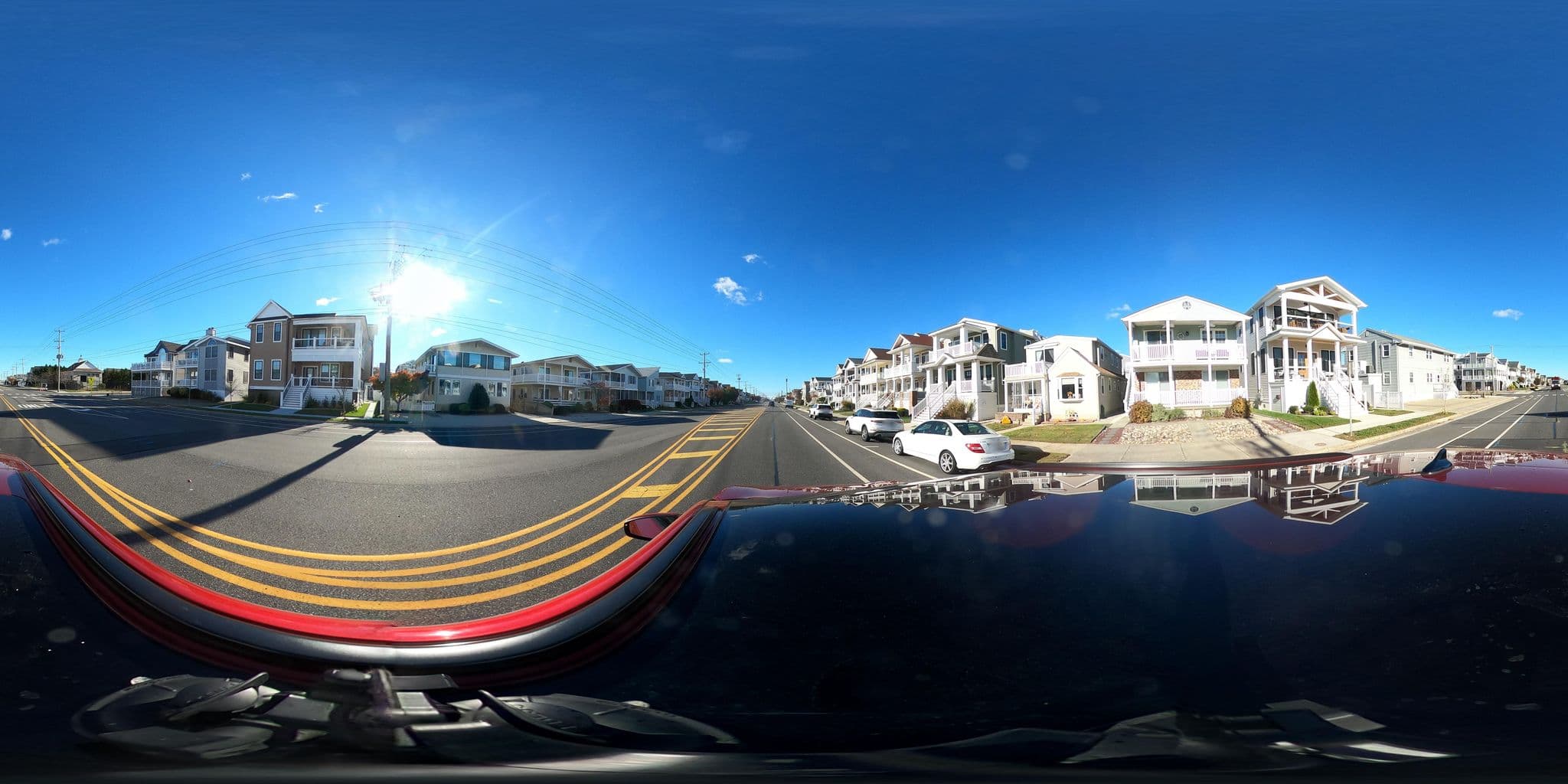 Street view near Golden Palm Tree, Ocean City — © quickness805 (CC BY-SA · Mapillary)