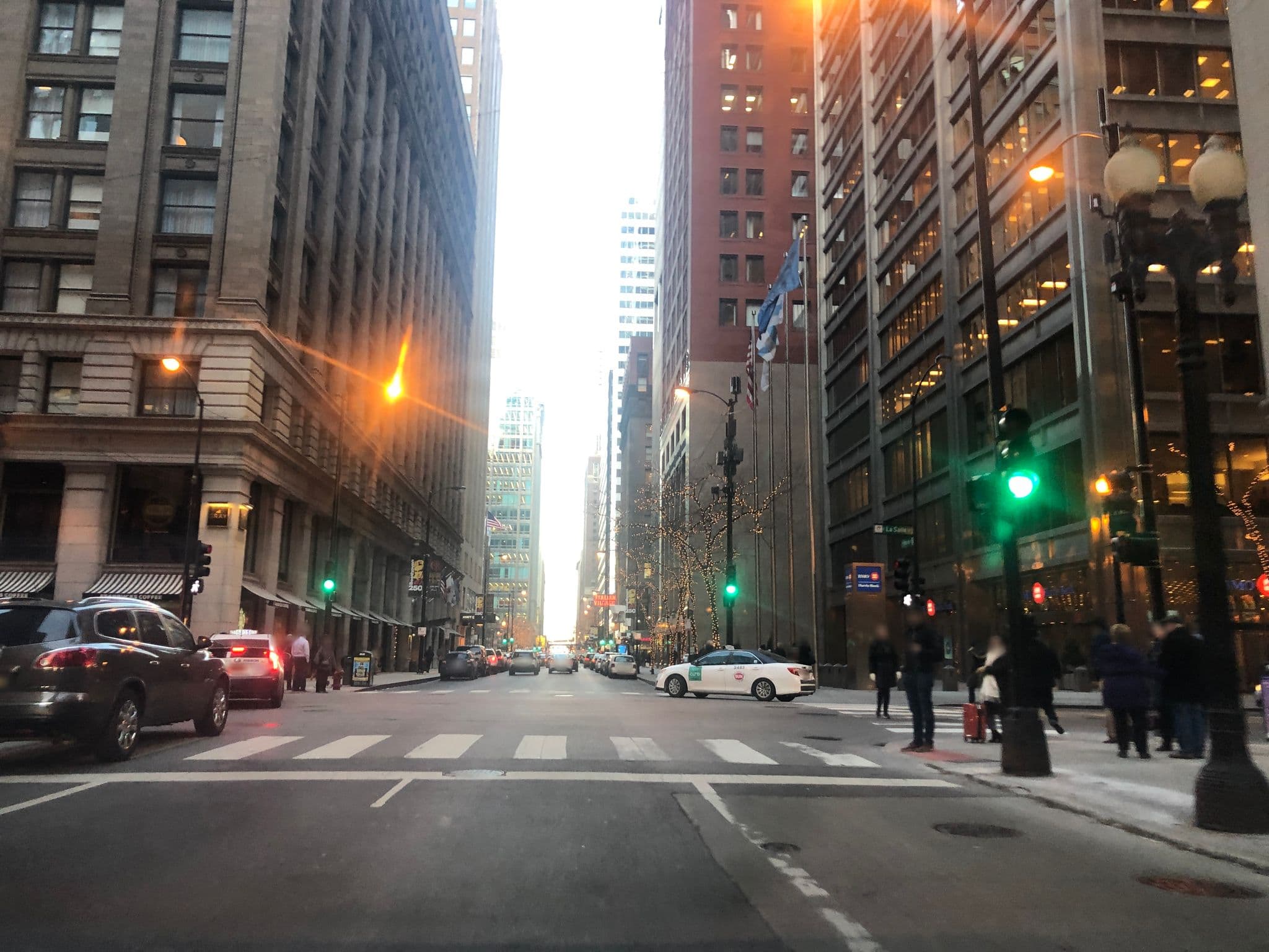 Street view near Core Management Associates, Chicago Loop — © glendachagas (CC BY-SA · Mapillary)