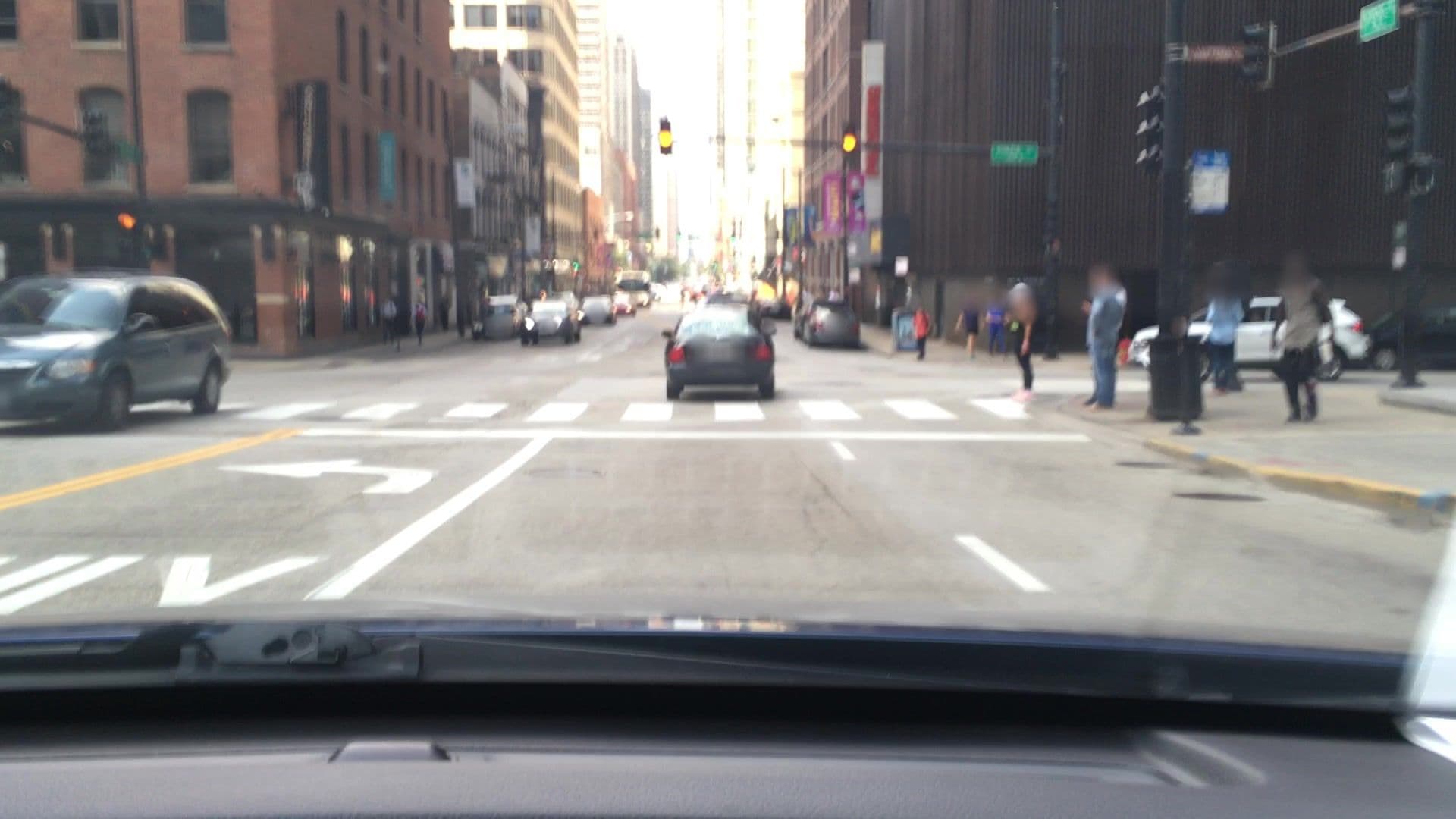 Street view near 7th Floor Sax Hotel, Chicago Loop — © lvl5 (CC BY-SA · Mapillary)