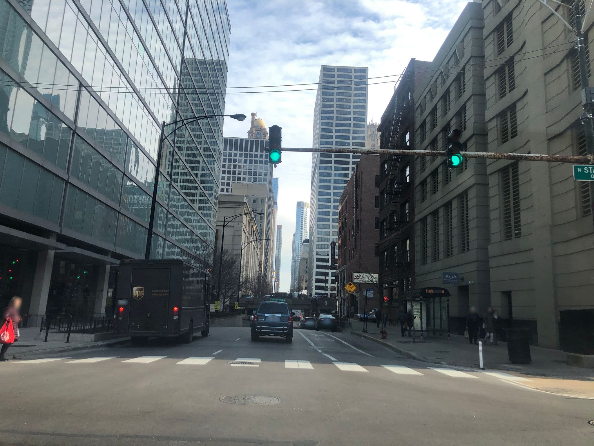 Street view near Pool@Palomar, Chicago Loop — © glendachagas (CC BY-SA · Mapillary)