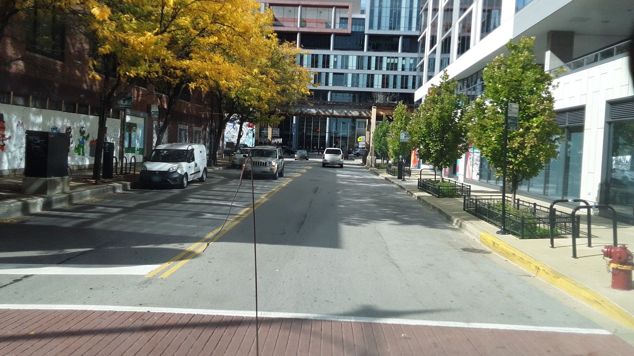Street view near Triathlon Packet Pickup - Hilton, Chicago Loop — © jbthemilker (CC BY-SA · Mapillary)