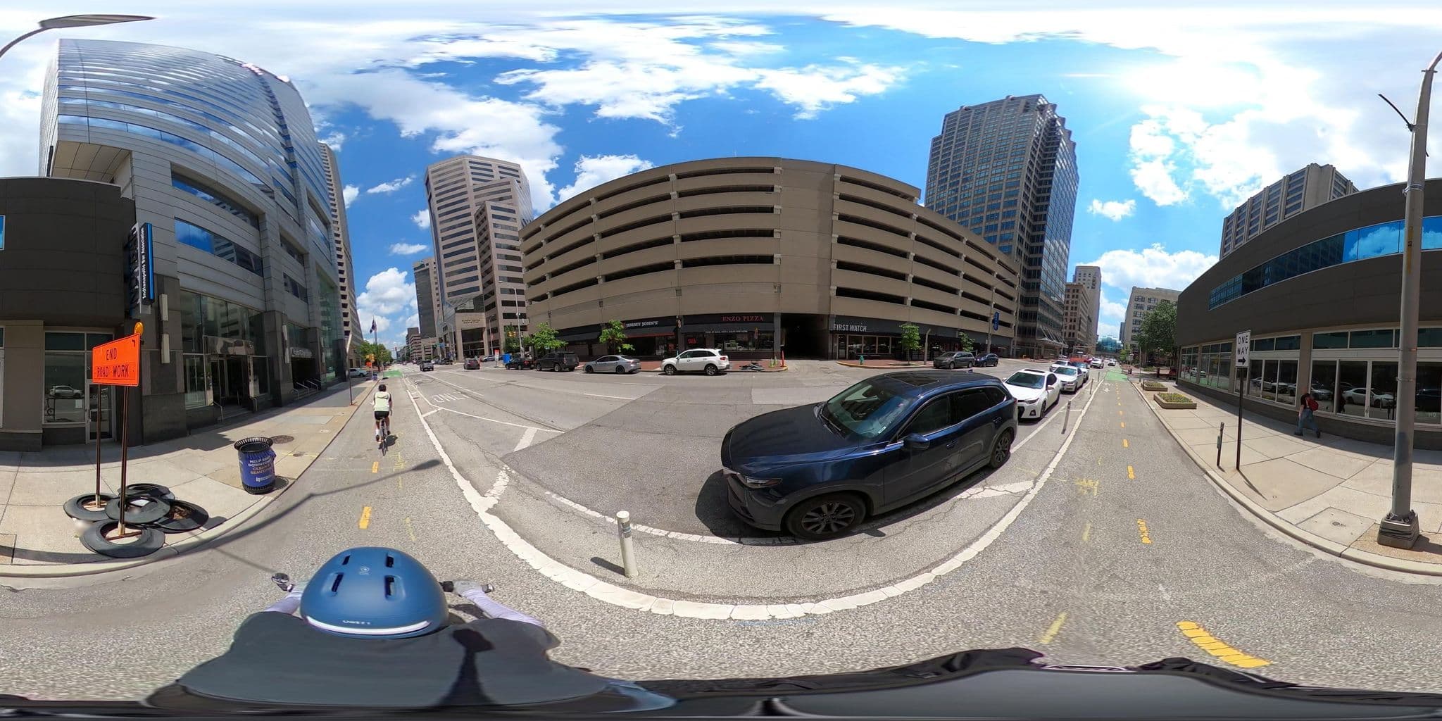 Street view near Hotel Capital, Indianapolis — © veloville (CC BY-SA · Mapillary)