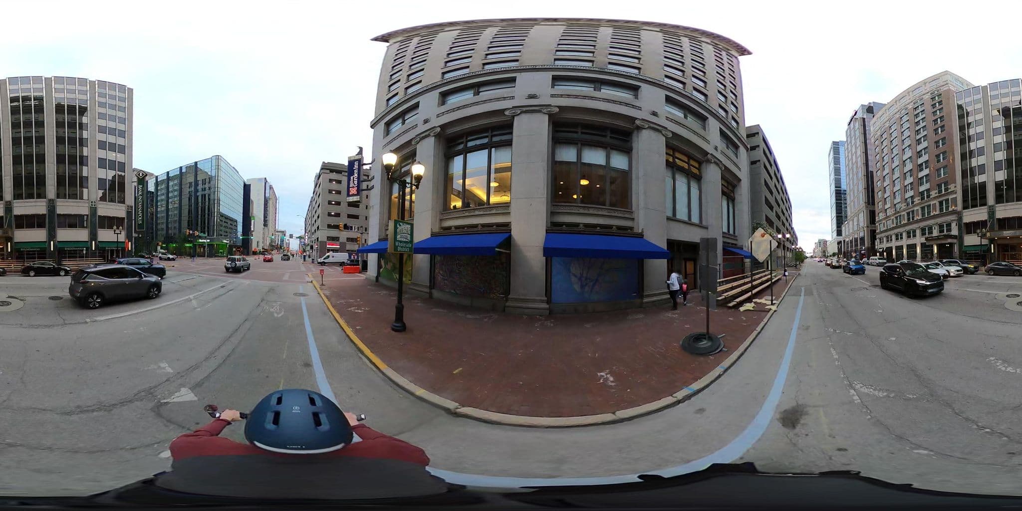 Street view near Ramada Limited Indianapolis, Indianapolis — © veloville (CC BY-SA · Mapillary)
