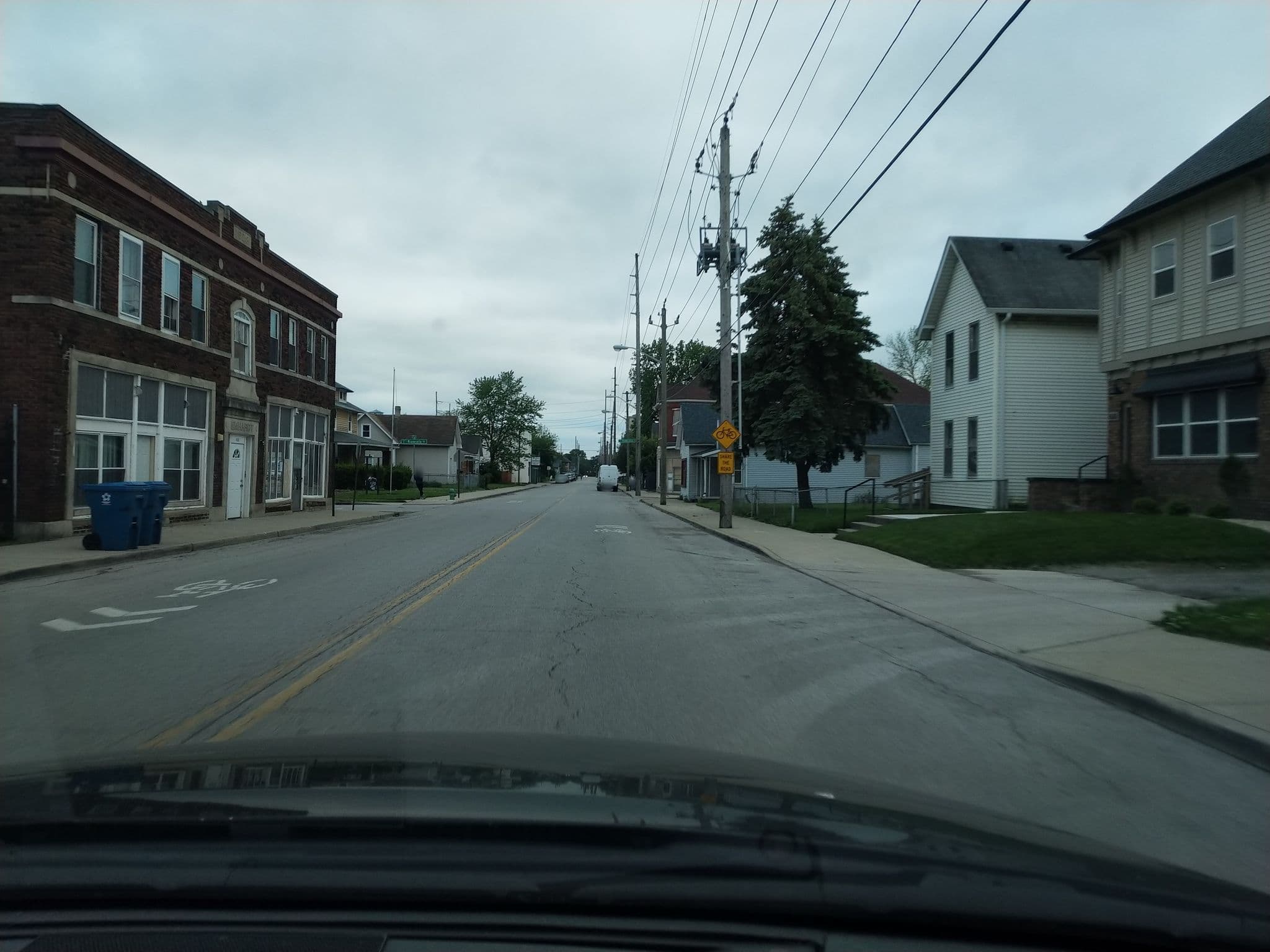 Street view near Airbnb, Indianapolis — © svance92 (CC BY-SA · Mapillary)