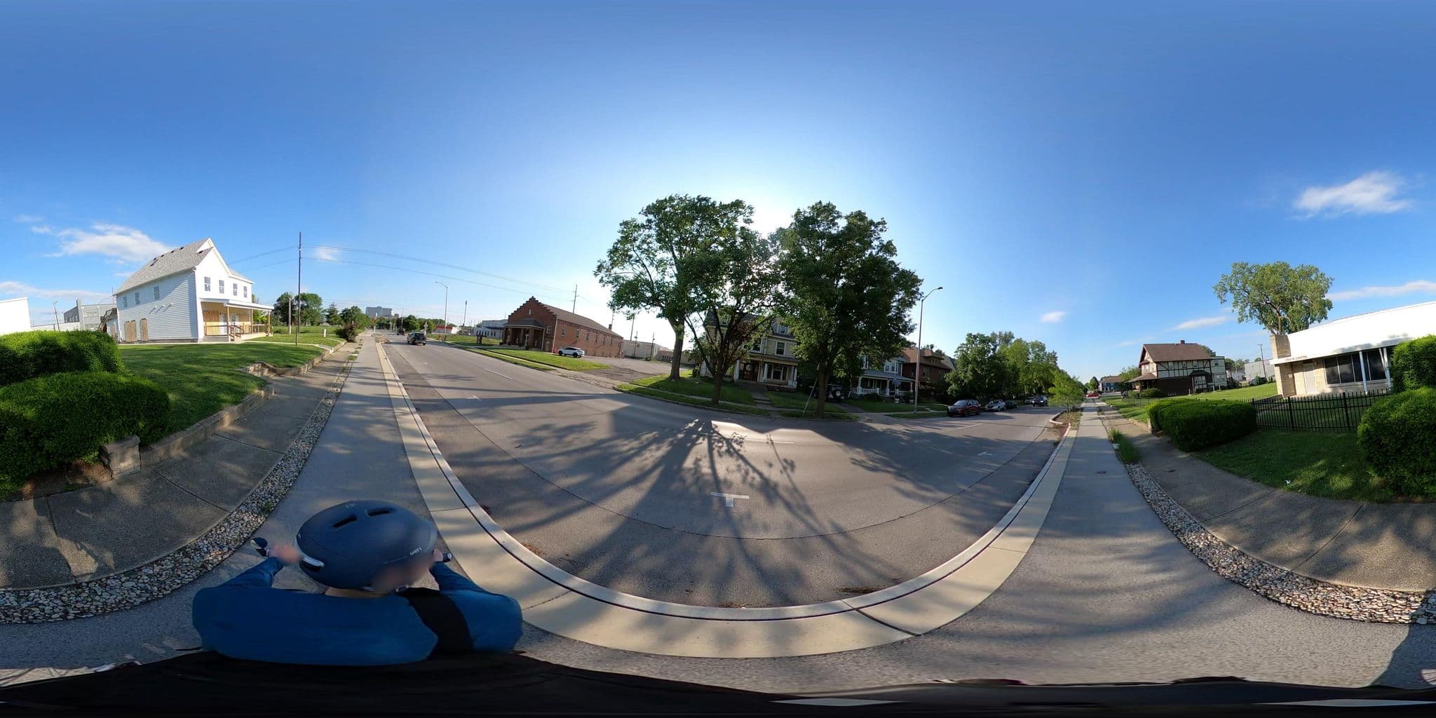Street view near All Nations Bed and Breakfast, Indianapolis — © veloville (CC BY-SA · Mapillary)
