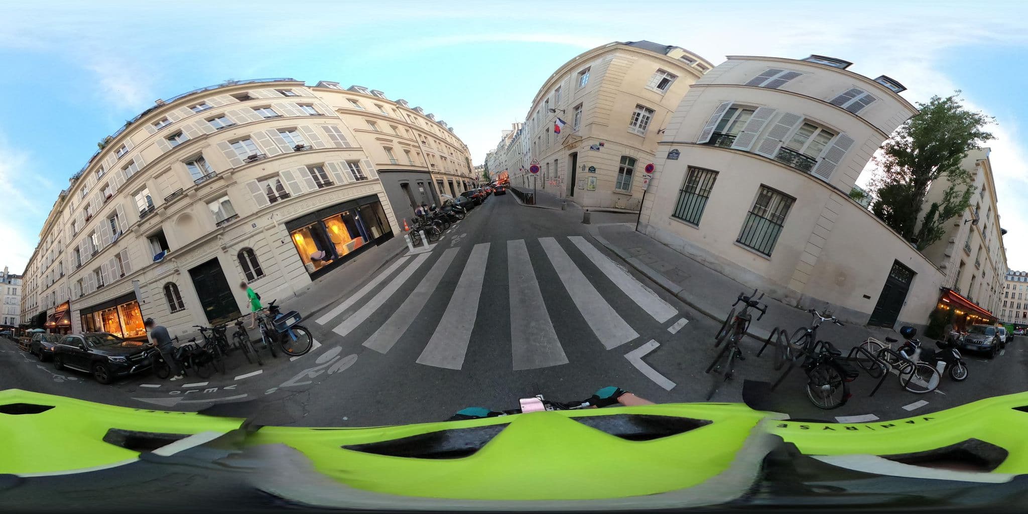 Street view near Hôtel Fougère, Paris 06 Luxembourg — © Stefdegreef (CC BY-SA · Mapillary)